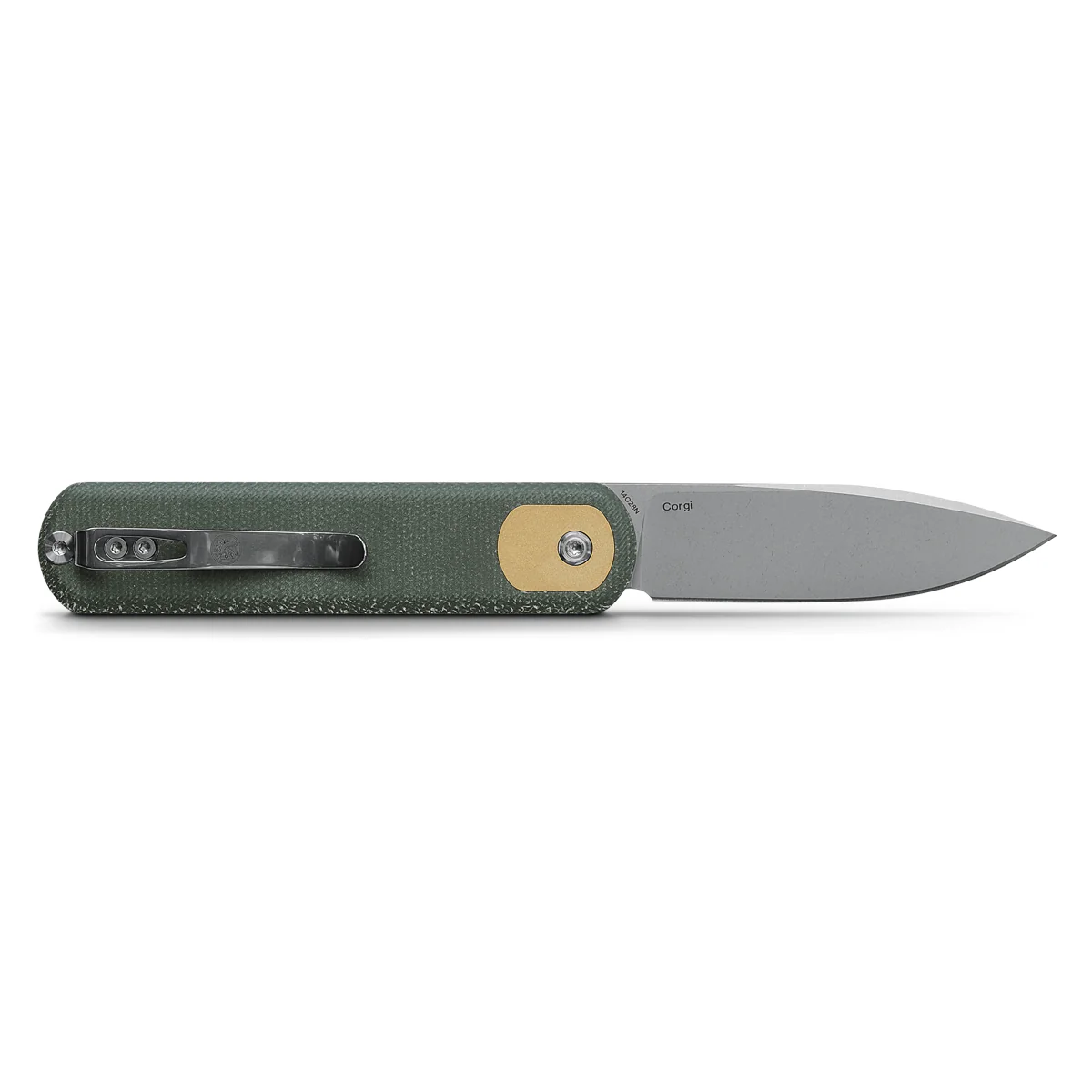 Corgi® - Trek Lock Knife (2.99" 14C28N Blade & Micarta Handle) - CG3SVM3 - Image 3