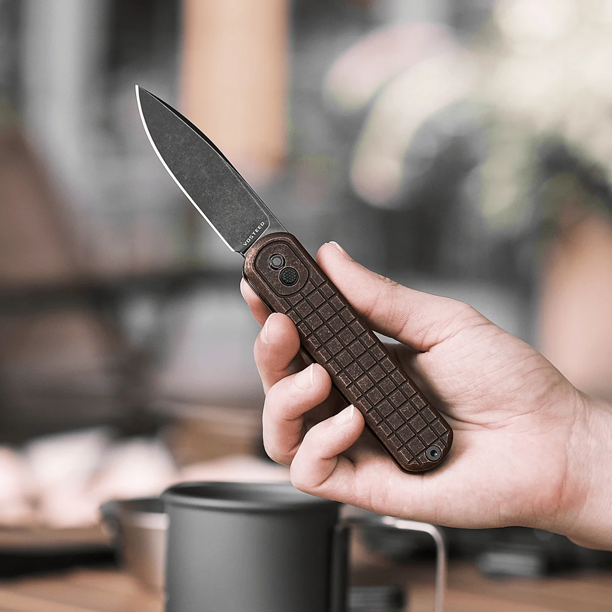 Corgi® - Trek Lock Knife (2.99" Nitro-V Blade & Copper Handle) - CG29NTORF - Image 5