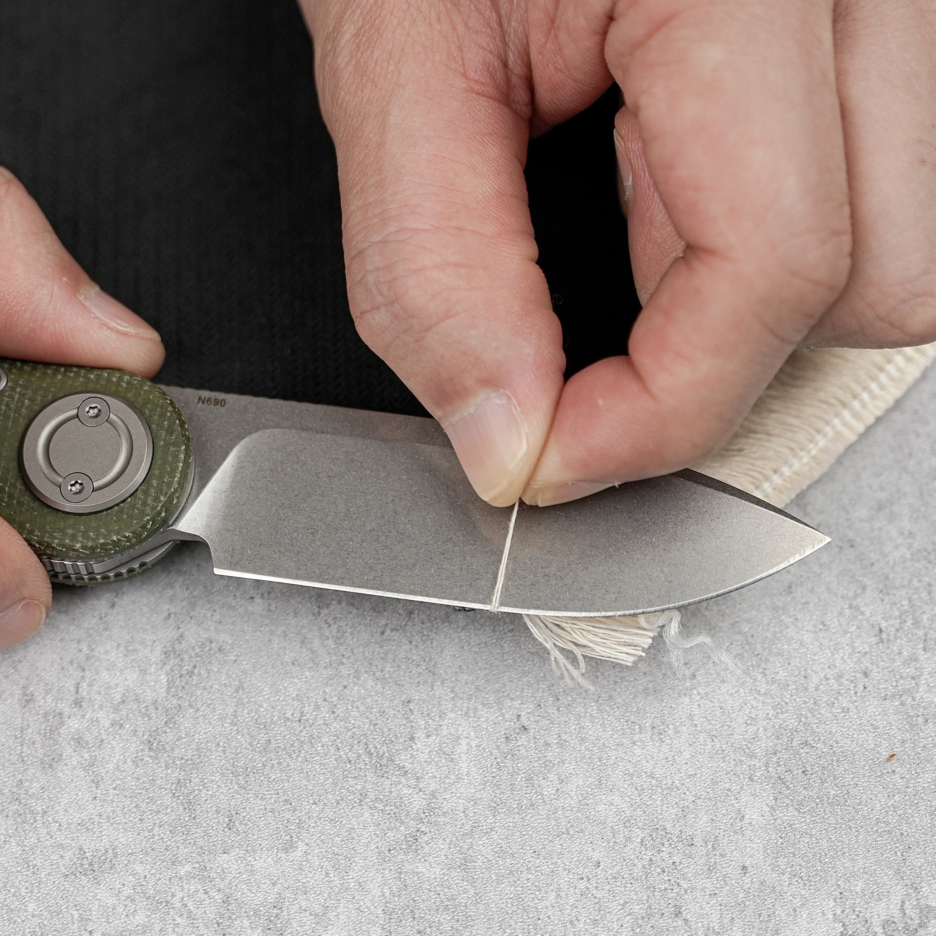 Corgi® V 295 - Vanchor lock® (2.95" N690 Blade & Micarta Handle) - A3710 - Image 19