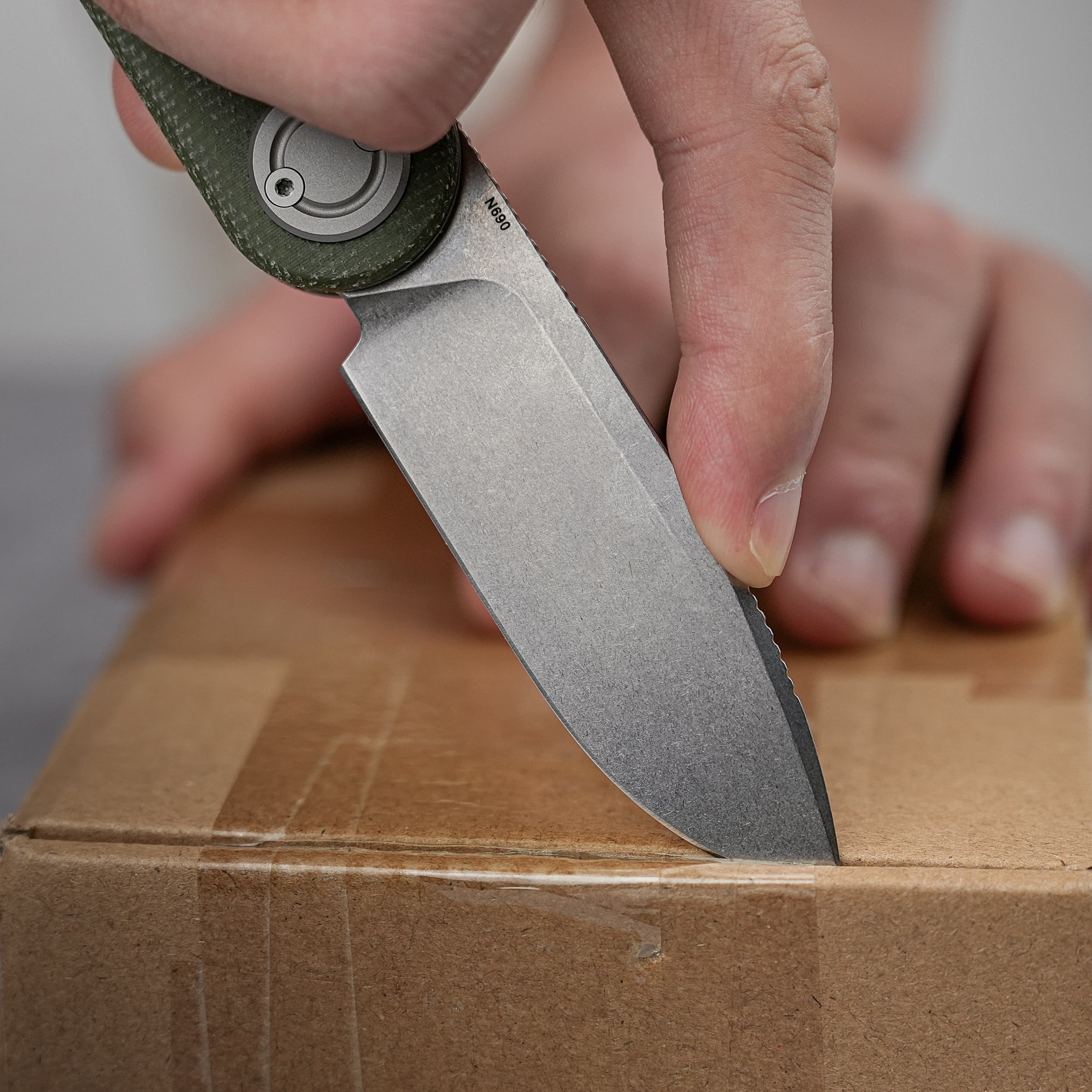 Corgi® V 295 - Vanchor lock® (2.95" N690 Blade & Micarta Handle) - A3710 - Image 21