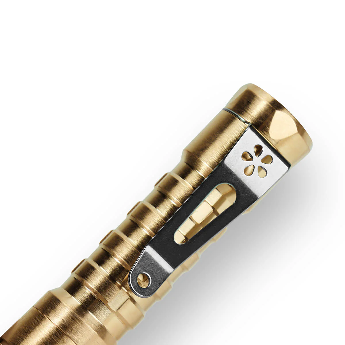 Vosteed X ReyLight Flashlight Pineapple - Brass - Image 4