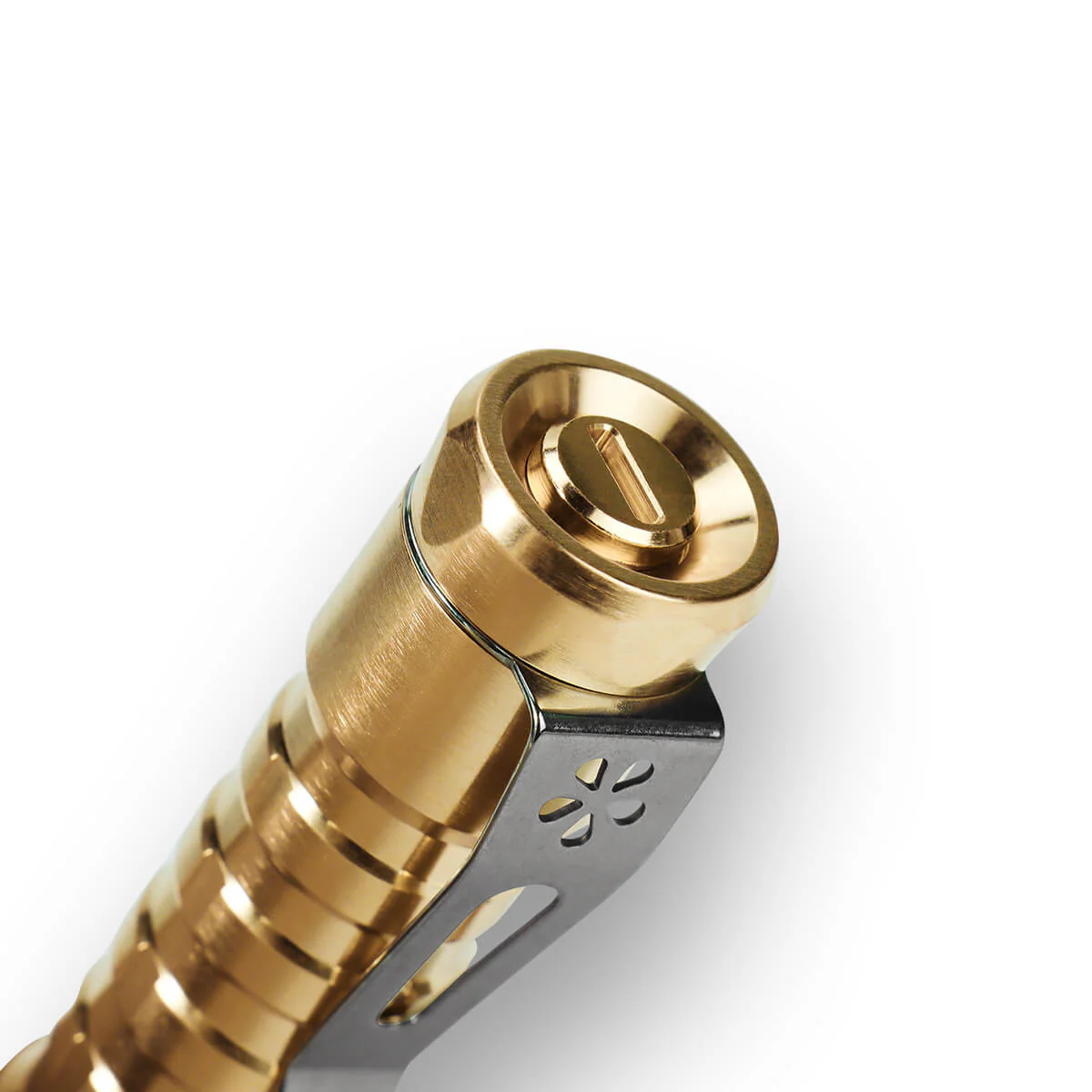 Vosteed X ReyLight Flashlight Pineapple - Brass - Image 5