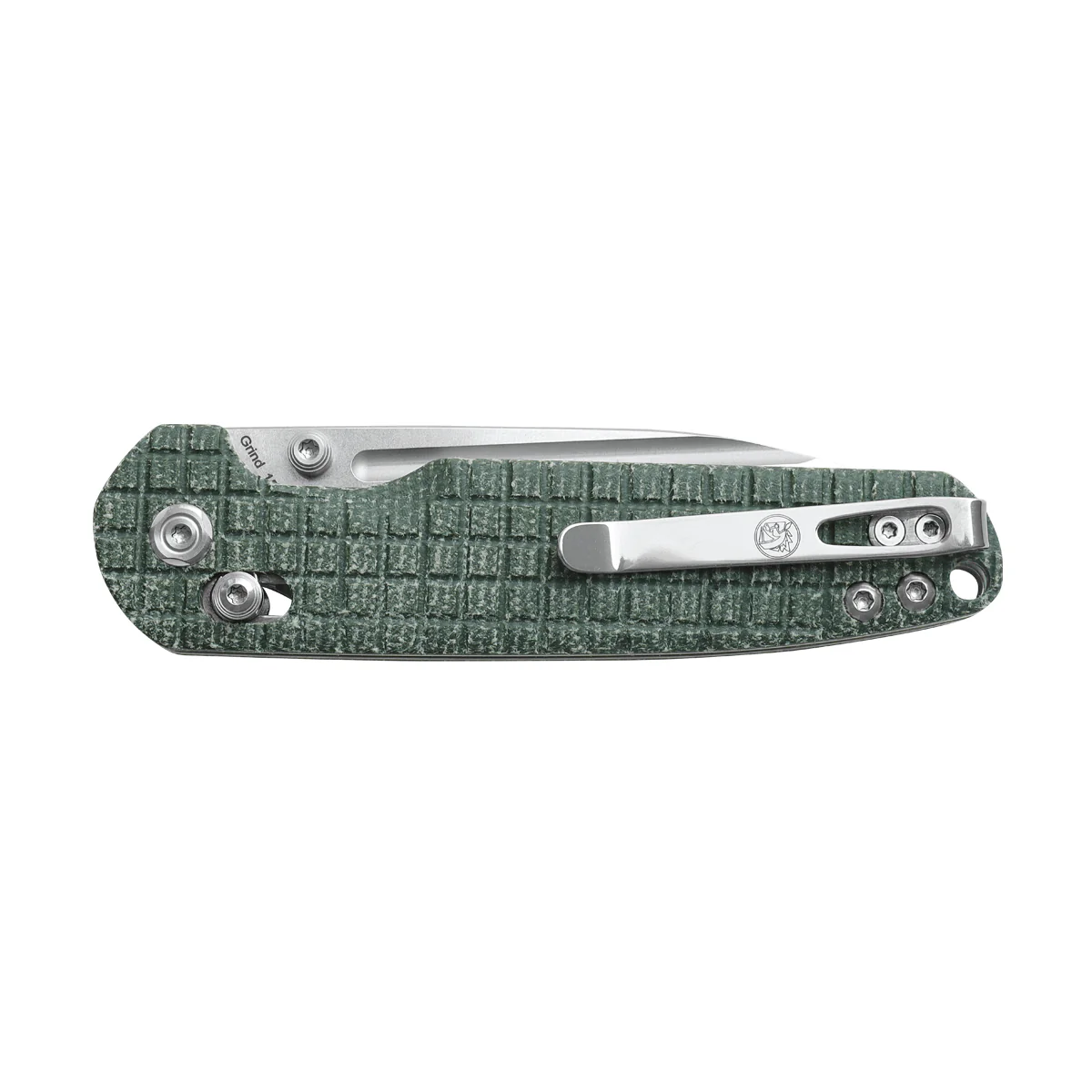Grind - Crossbar Lock Knife (3.25" 154CM Blade & Micarta Handle) - Image 10
