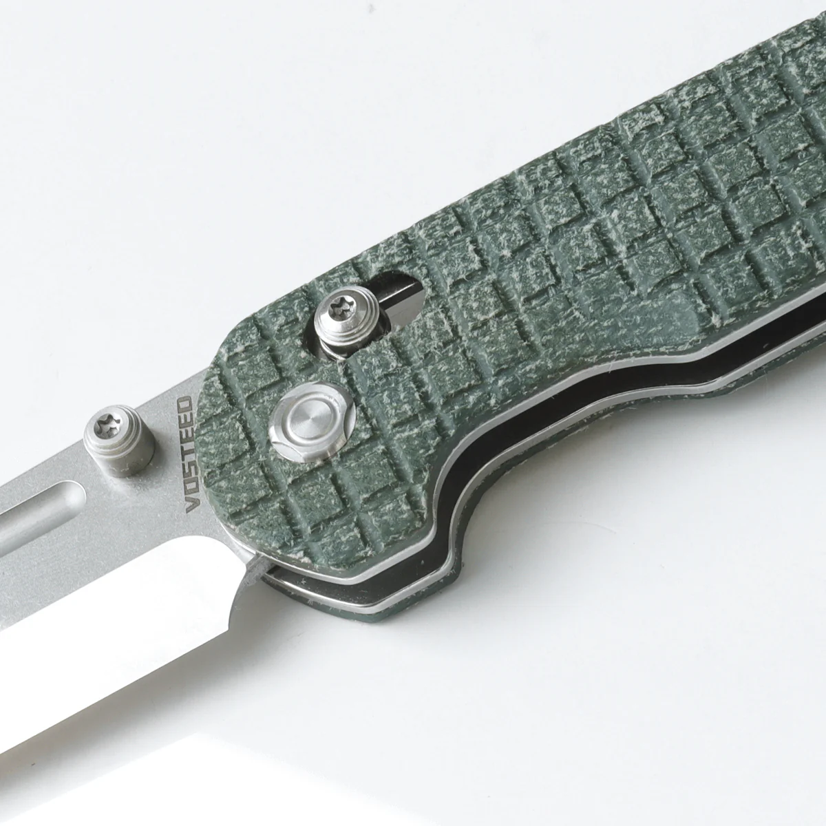 Grind - Crossbar Lock Knife (3.25" 154CM Blade & Micarta Handle) - Image 12