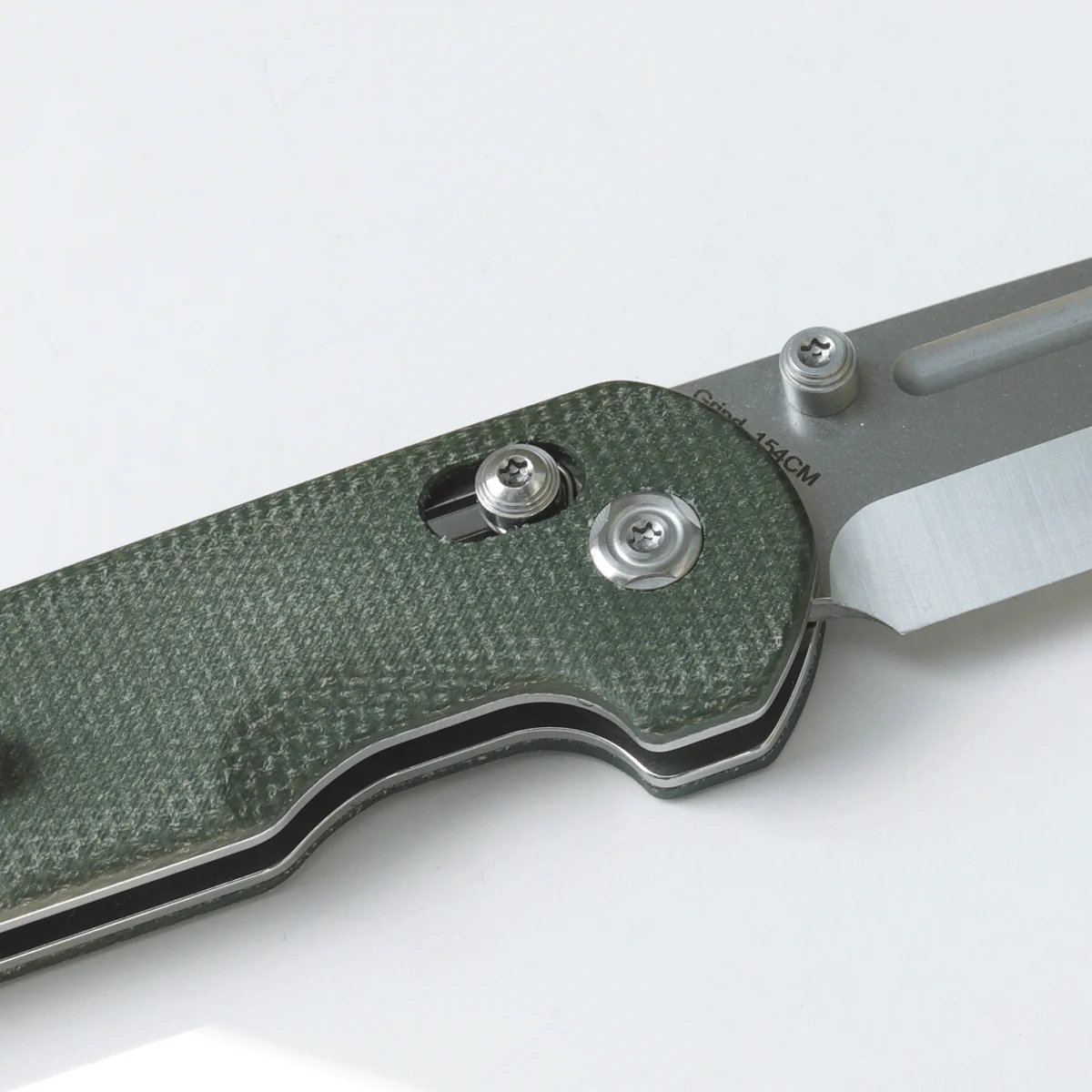 Grind - Crossbar Lock Knife (3.25" 154CM Blade & Micarta Handle) - Image 26