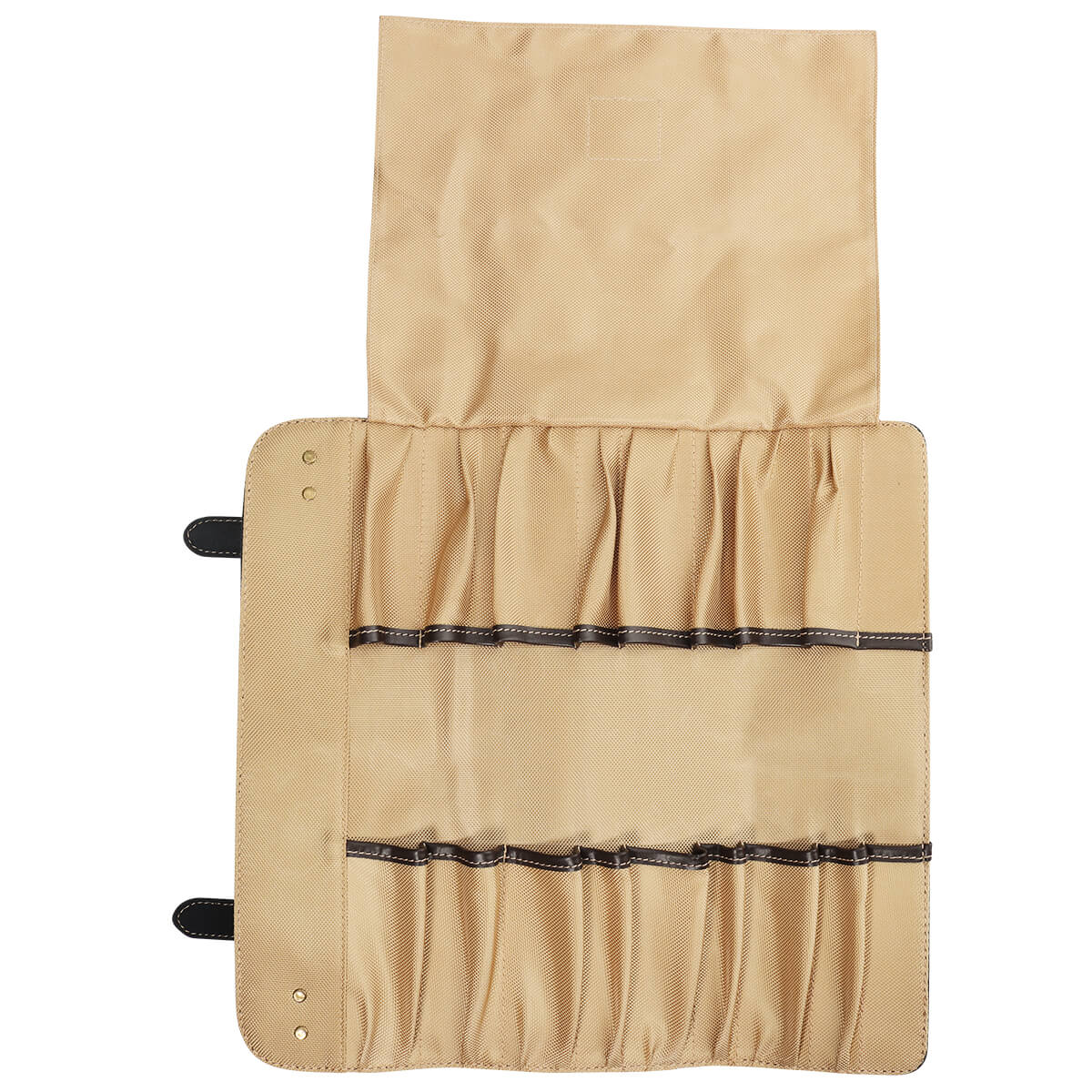 Leather Knife Roll Bag - Image 7