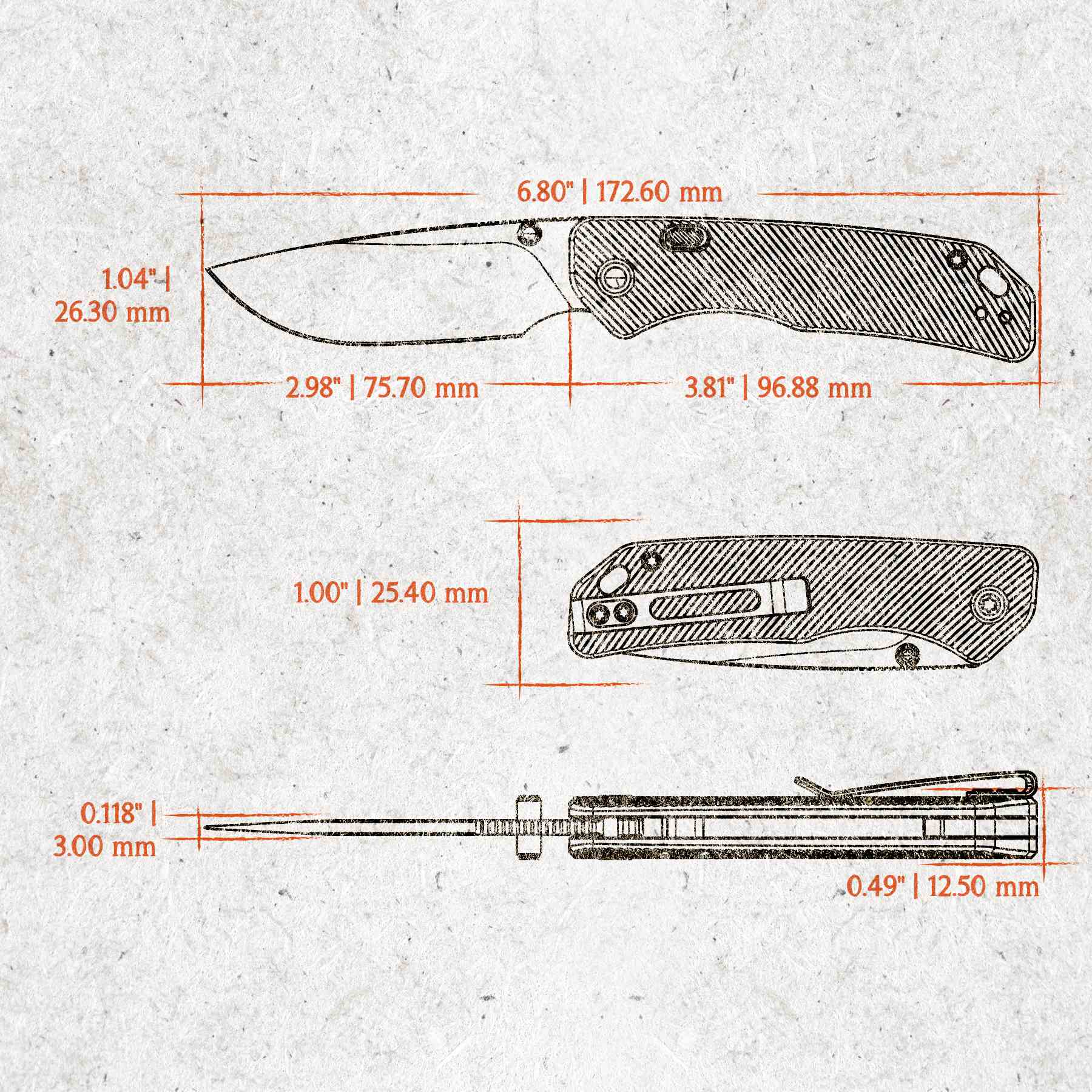 Marten - Top Liner Lock (2.98" 154CM Blade & Aluminum Handle) - A1606 - Image 25
