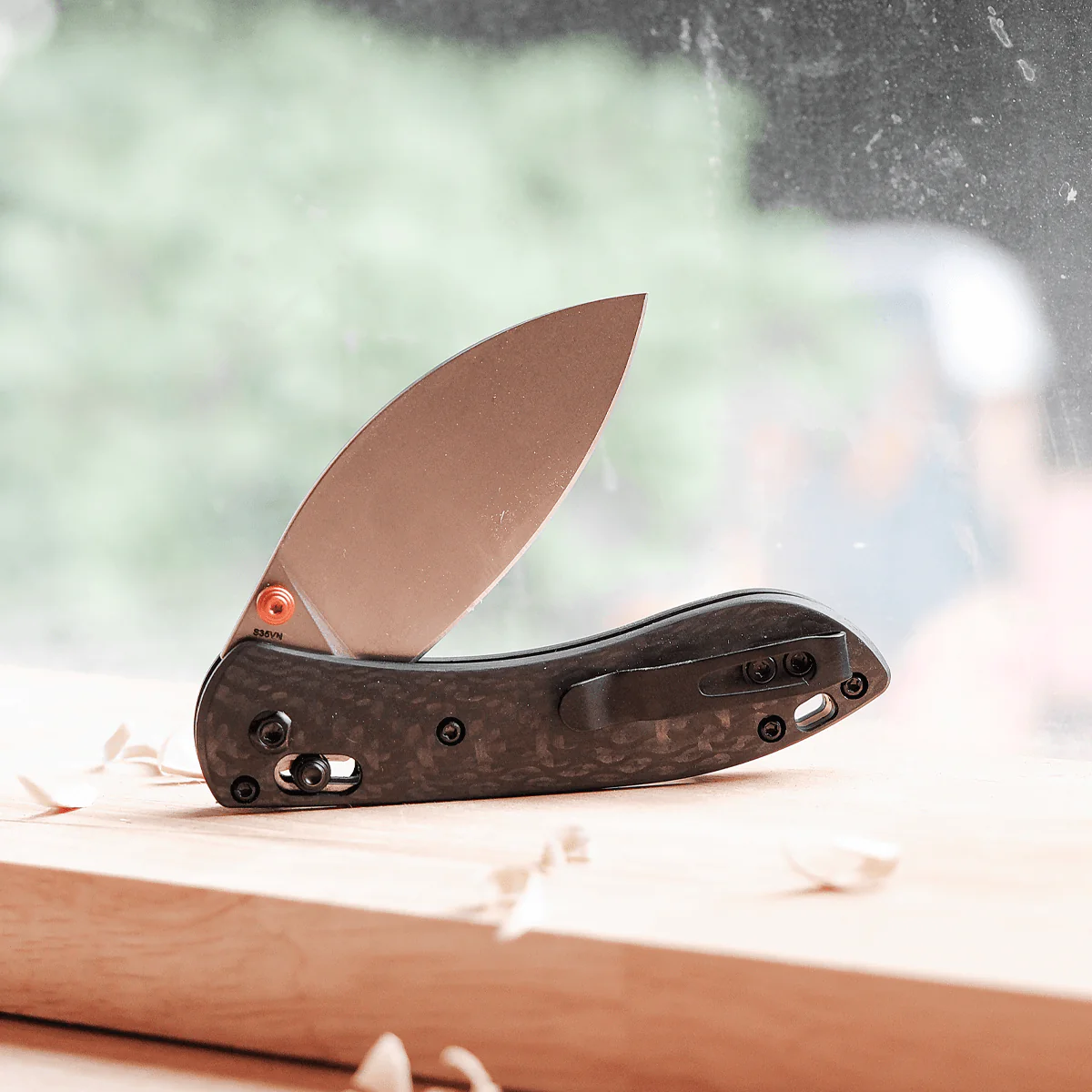 Mini Nightshade - Shilin Cutter - Crossbar Lock Knife (2.6" S35VN Blade & Carbon Fiber Handle) - MNNS26STCK - Image 5