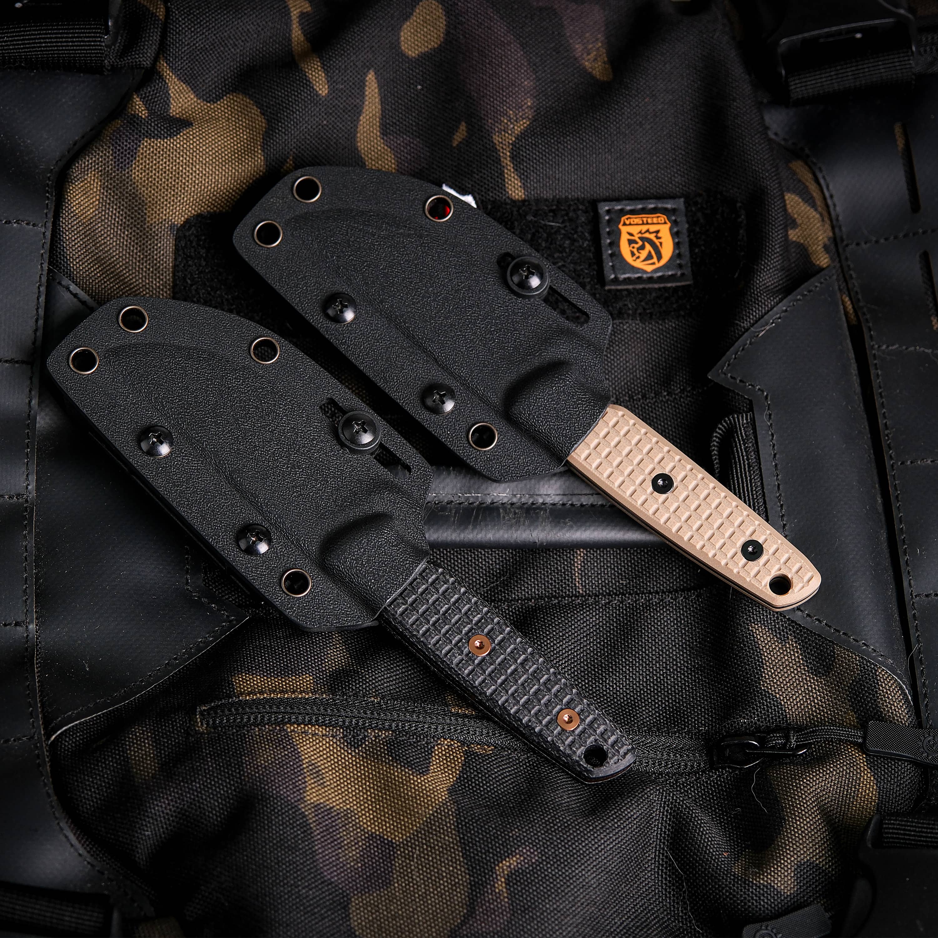 Mink - Fixed Blade Knife (3.33" 14C28N Blade & G10 Handle) - D0107 - Image 10