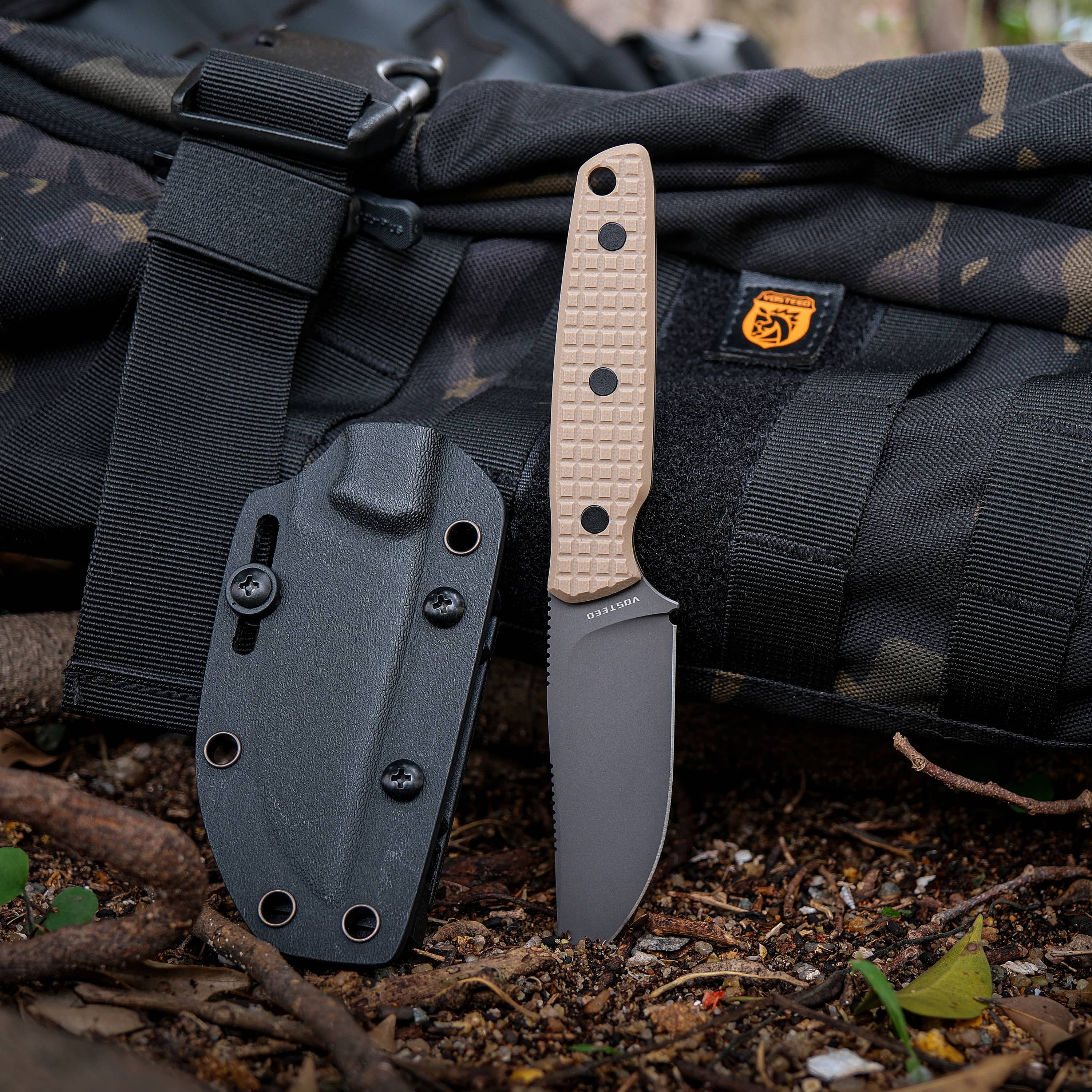 Mink - Fixed Blade Knife (3.33" 14C28N Blade & G10 Handle) - D0107 - Image 12