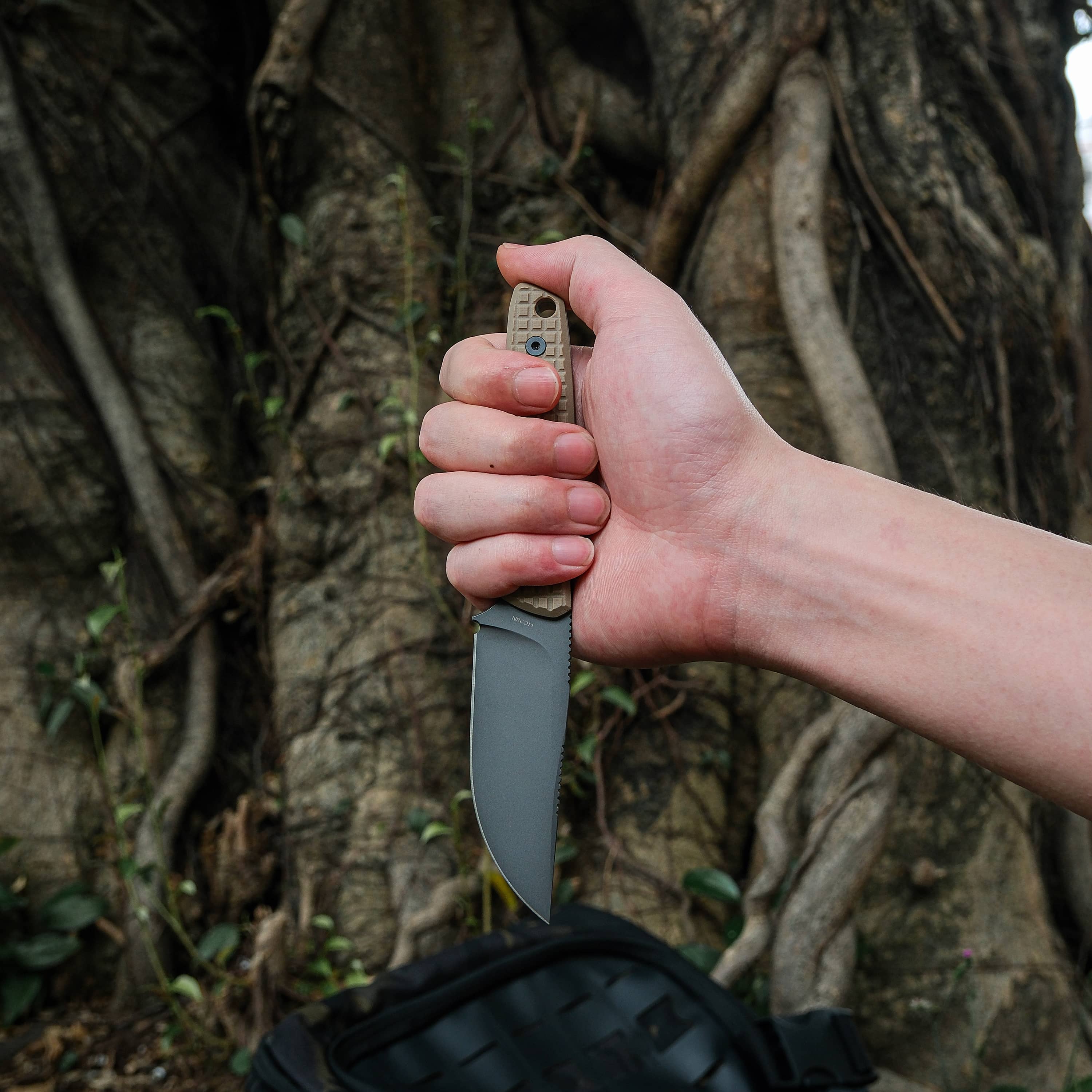 Mink - Fixed Blade Knife (3.33" 14C28N Blade & G10 Handle) - D0107 - Image 14