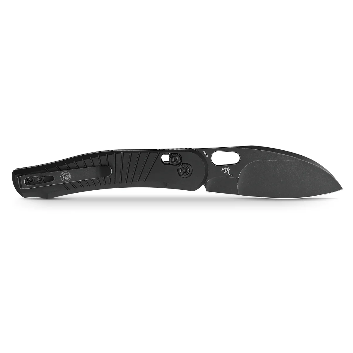 Morel - Crossbar Lock Knife (2.99" N690 Blade & Aluminum Handle) - A1001 - Image 3