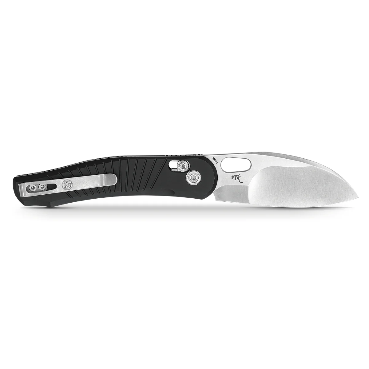 Morel - Crossbar Lock Knife (2.99" N690 Blade & Aluminum Handle) - A1002 - Image 3