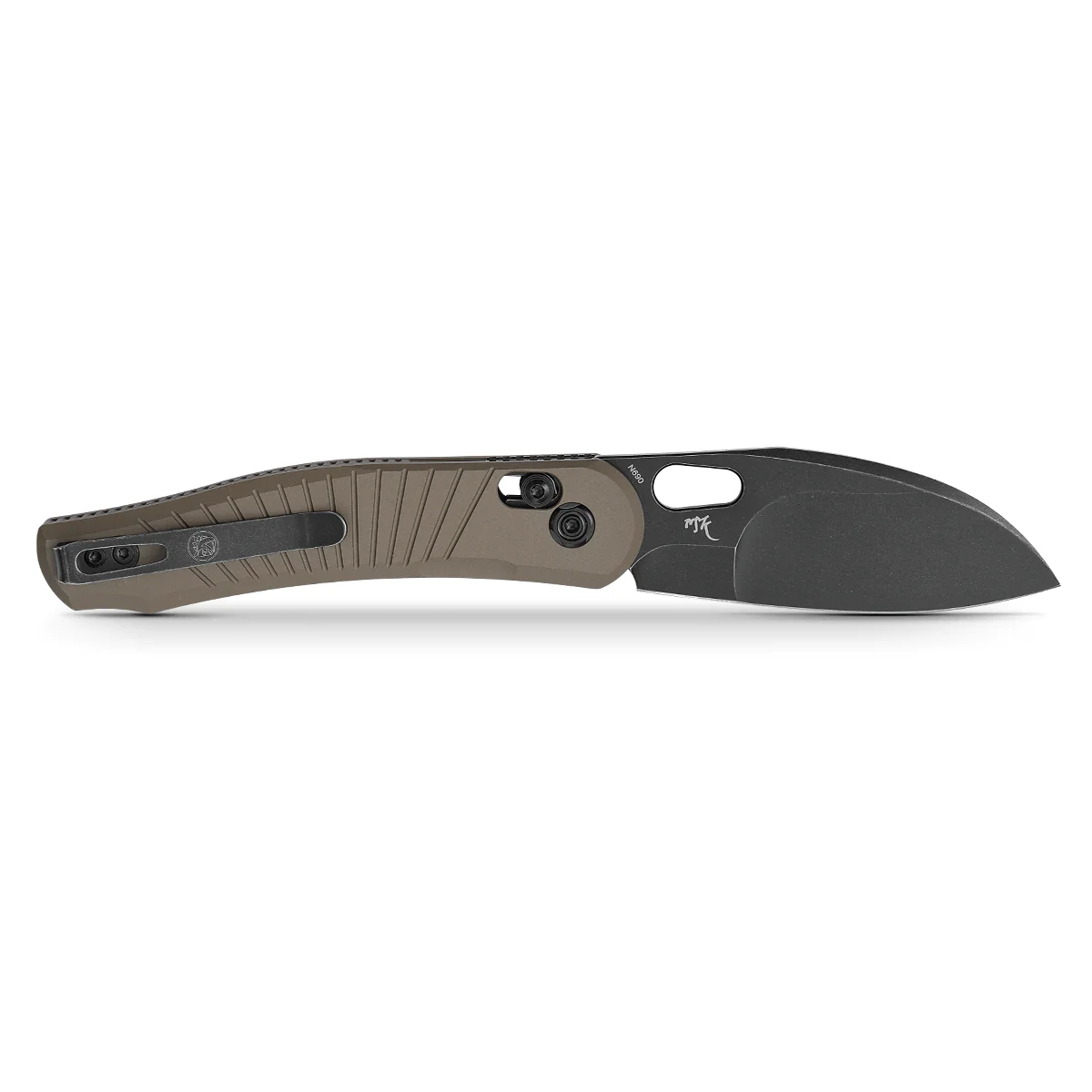 Morel - Crossbar Lock Knife (2.99" N690 Blade & Aluminum Handle) - A1003 - Image 3