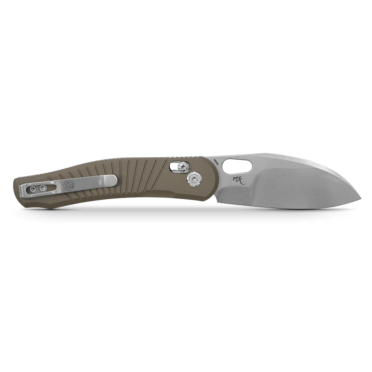 Morel - Crossbar Lock Knife (2.99" N690 Blade & Aluminum Handle) - A1004 - Image 3