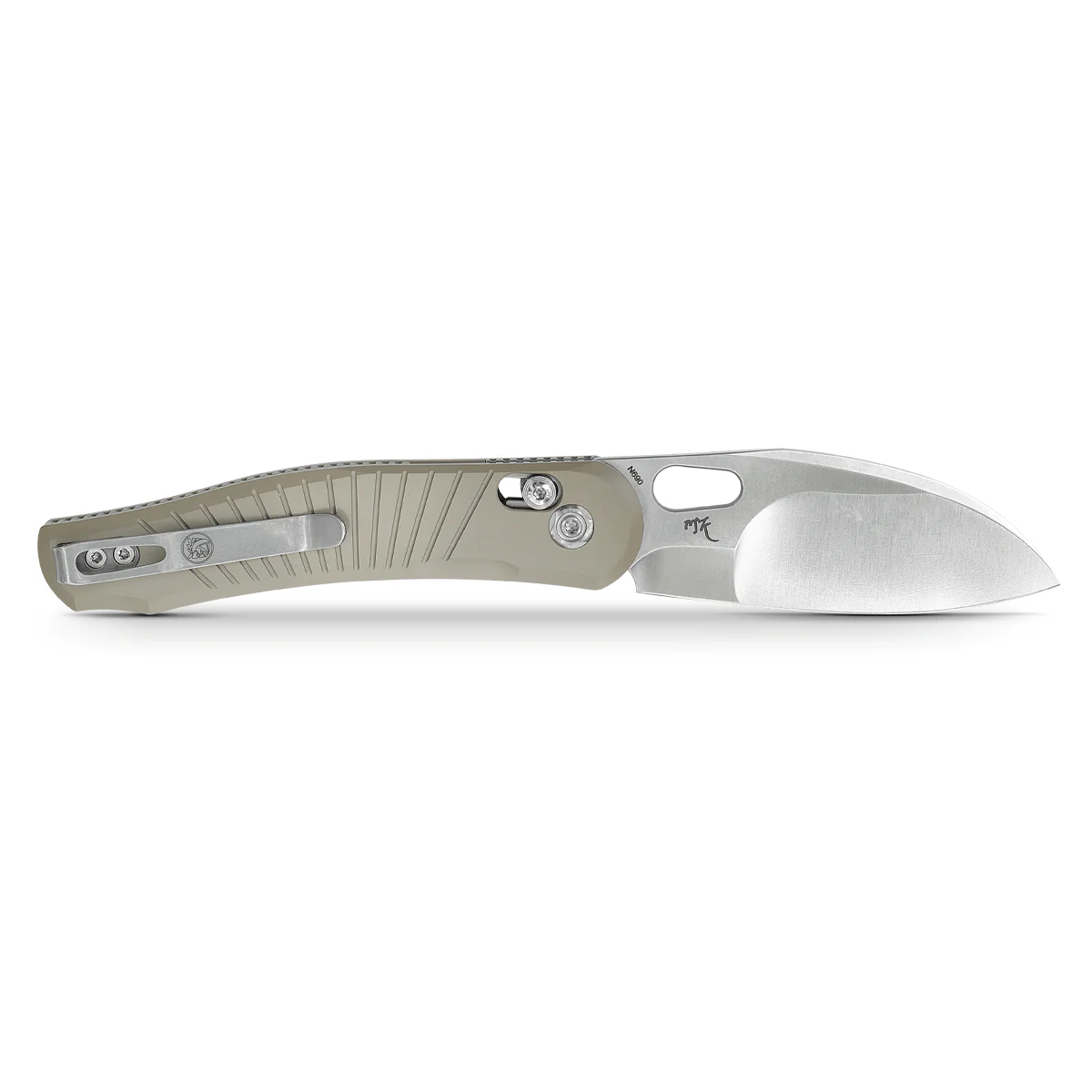 Morel - Crossbar Lock Knife (2.99" N690 Blade & Aluminum Handle) - A1006 - Image 3