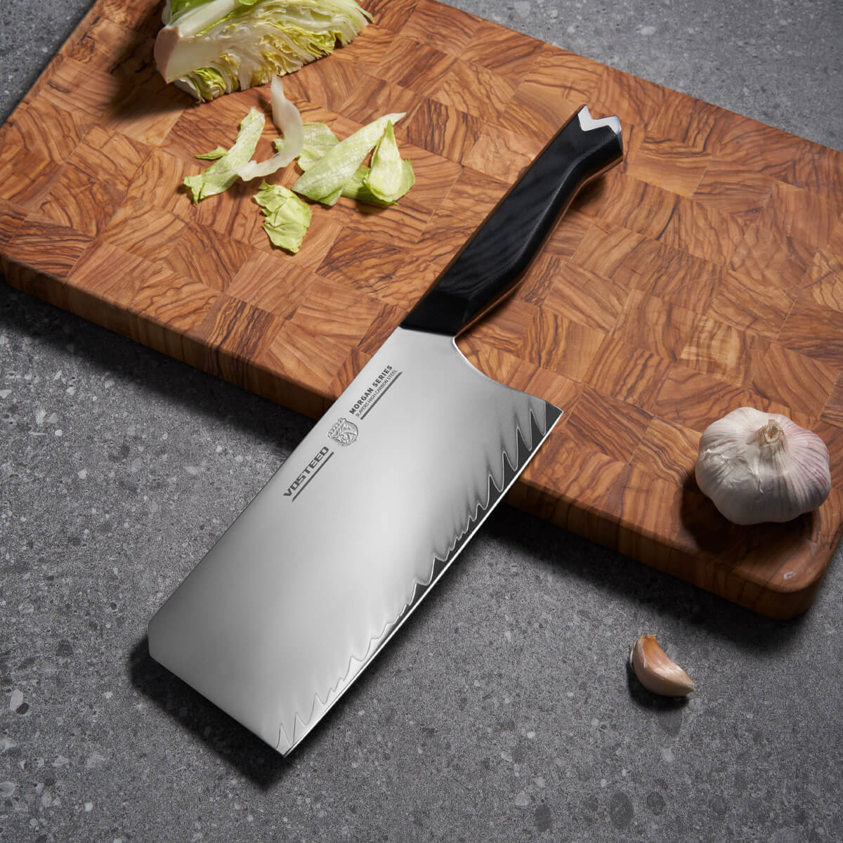 Morgan Meat Cleaver Knife 7" - Image 3
