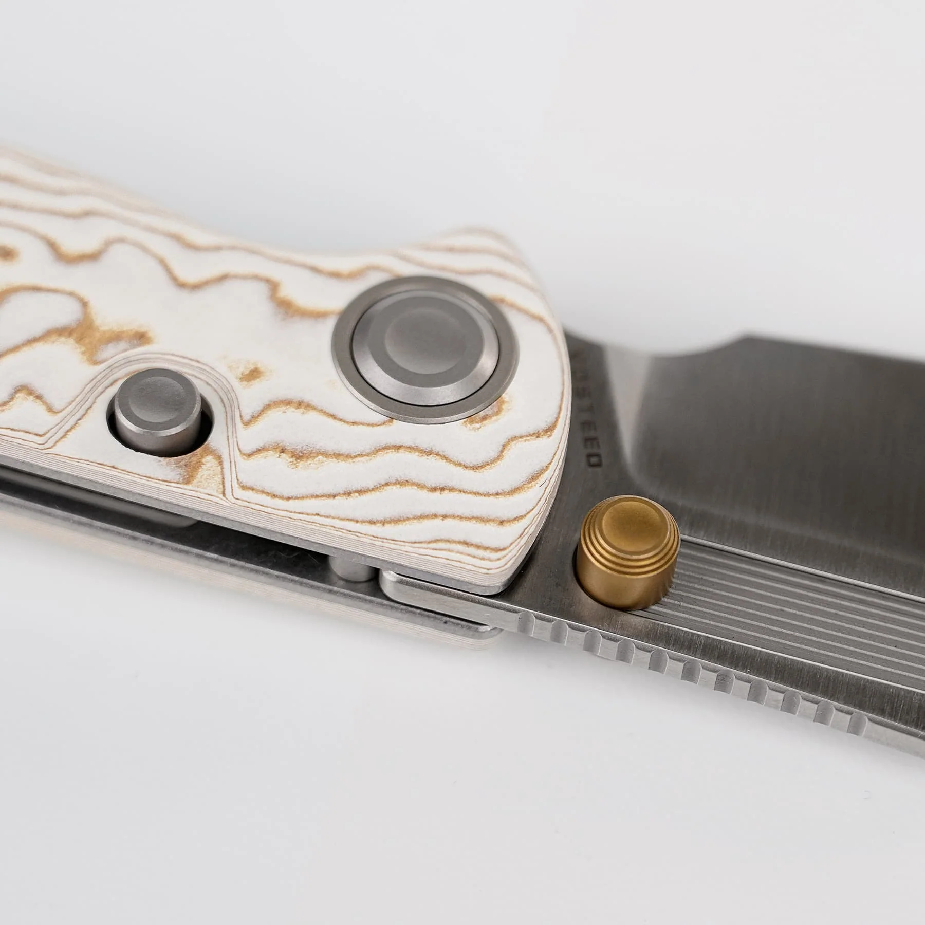 Naga- Top Liner Lock(3.47" S35VN Blade & Bamboo Micarta Handle) - A3906 - Image 6