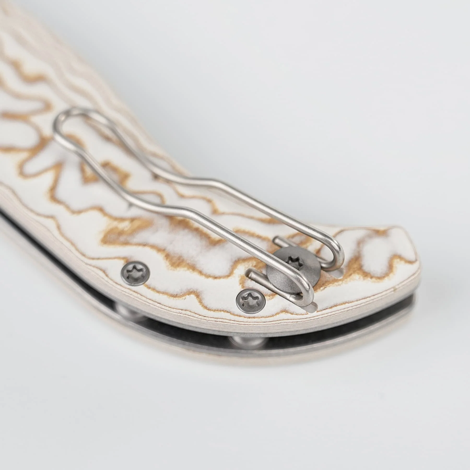 Naga- Top Liner Lock(3.47" S35VN Blade & Bamboo Micarta Handle) - A3906 - Image 8