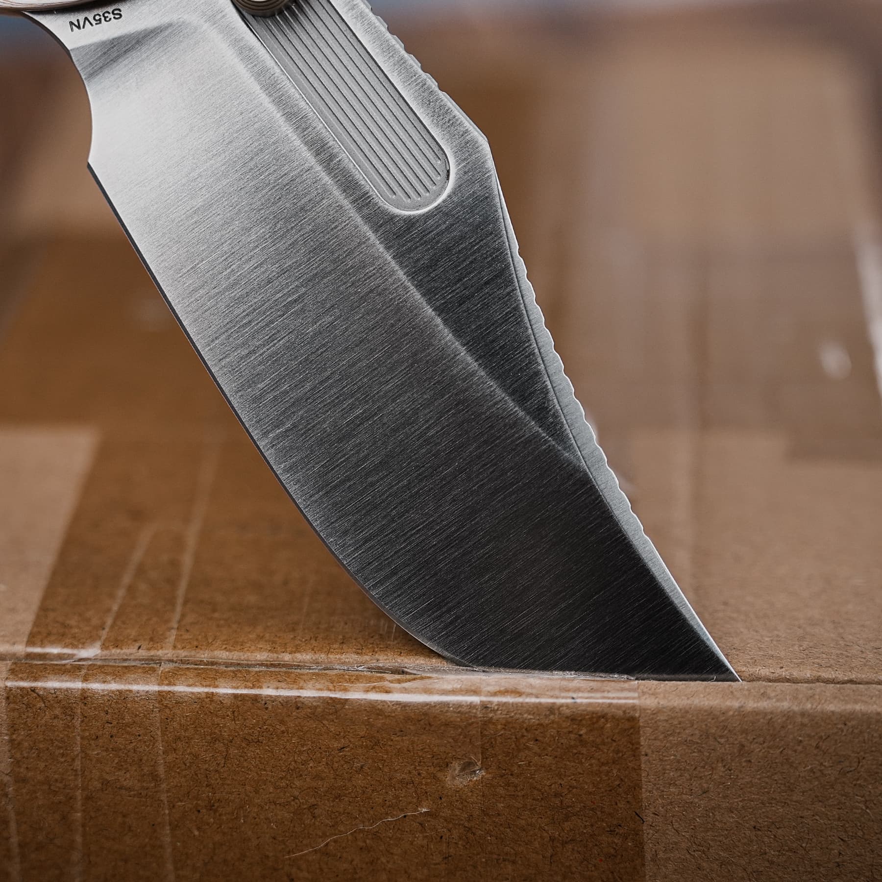 Naga- Top Liner Lock(3.47" S35VN Blade & Bamboo Micarta Handle) - A3908 - Image 24