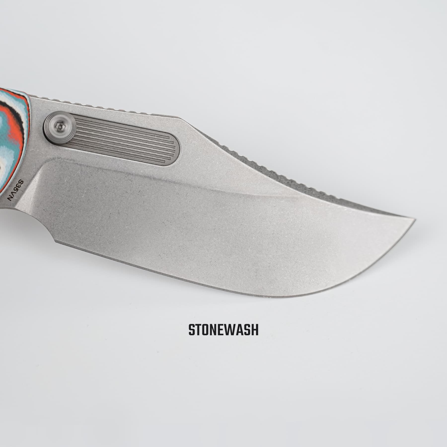 Naga- Top Liner Lock(3.47" S35VN Blade & Bamboo Micarta Handle) - A3908 - Image 6