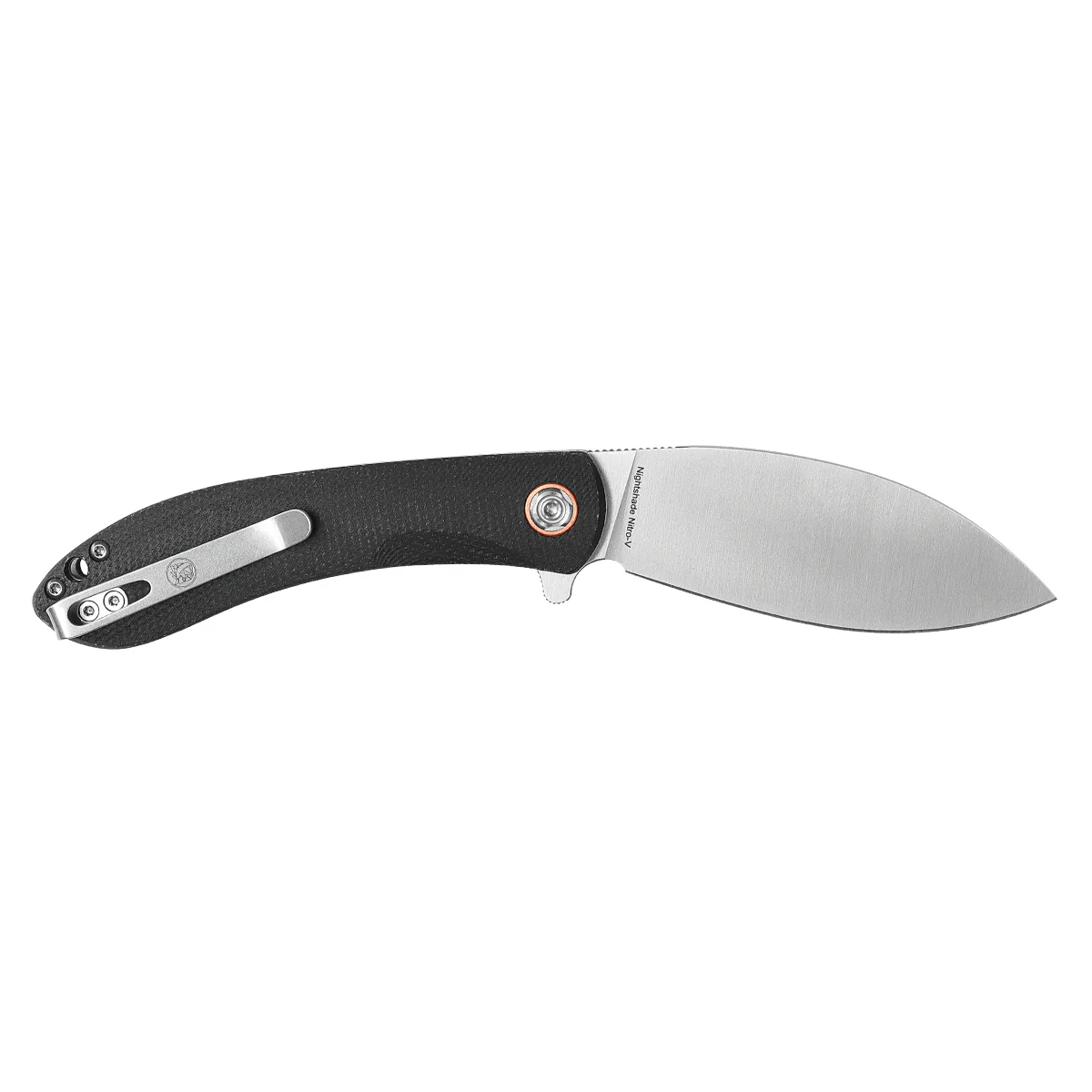 Nightshade® LT - Liner Lock Knife (3.26" Nitro-V Blade & Micarta Handle) - NS32NTMK - Image 3