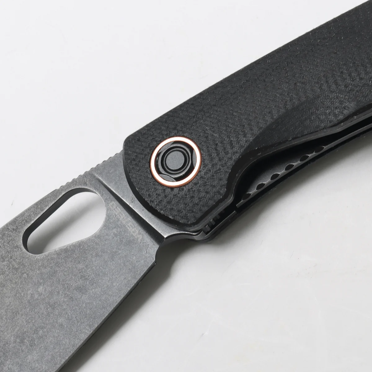 Nightshade® TH - Shilin Cutter - Liner Lock Knife (3.26" Nitro-V Blade & Micarta Handle) - NSTH32NPMK - Image 5
