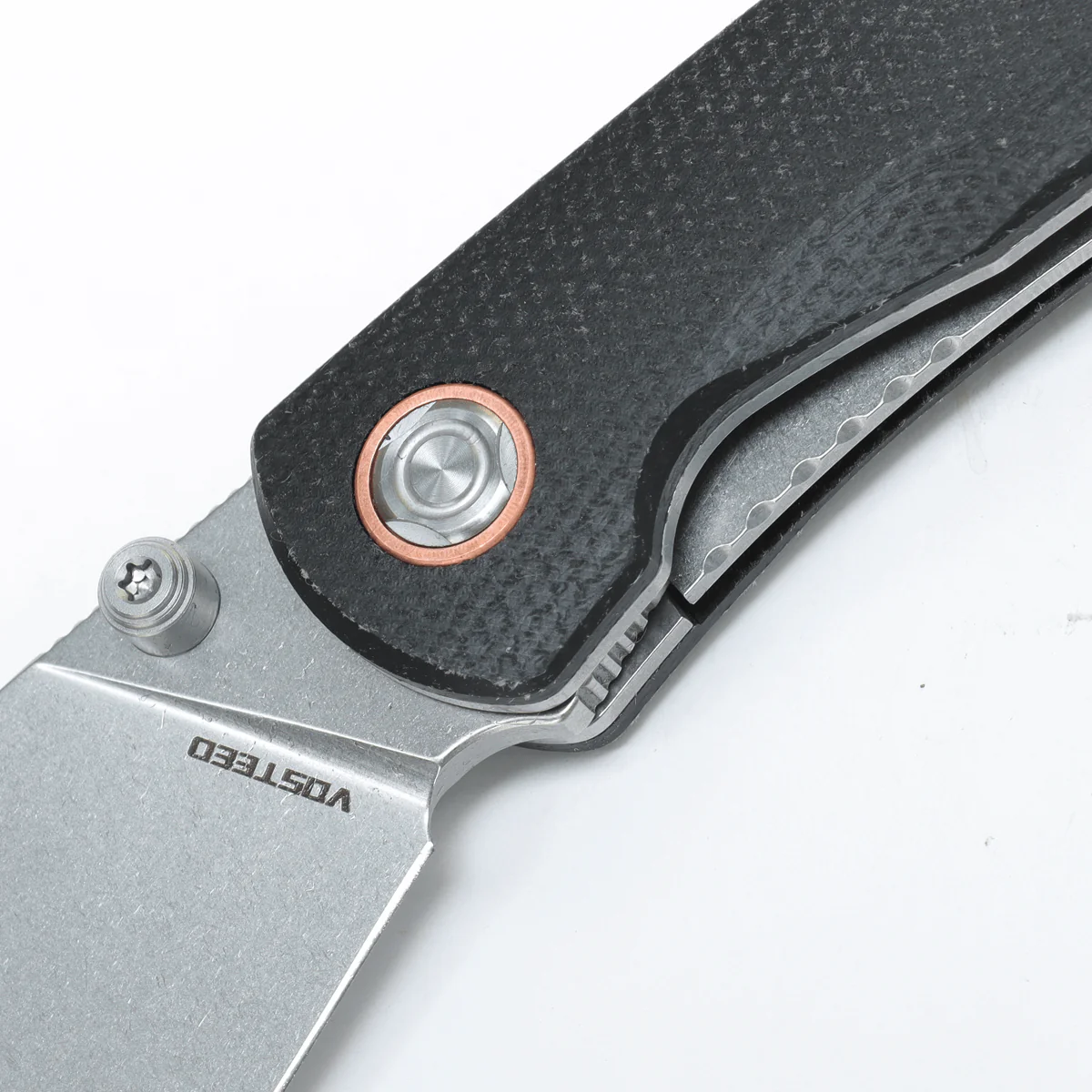 Nightshade® TS - Shilin Cutter - Liner Lock Knife (3.26" Nitro-V Blade & Micarta Handle) - NSTS32NWMK - Image 6
