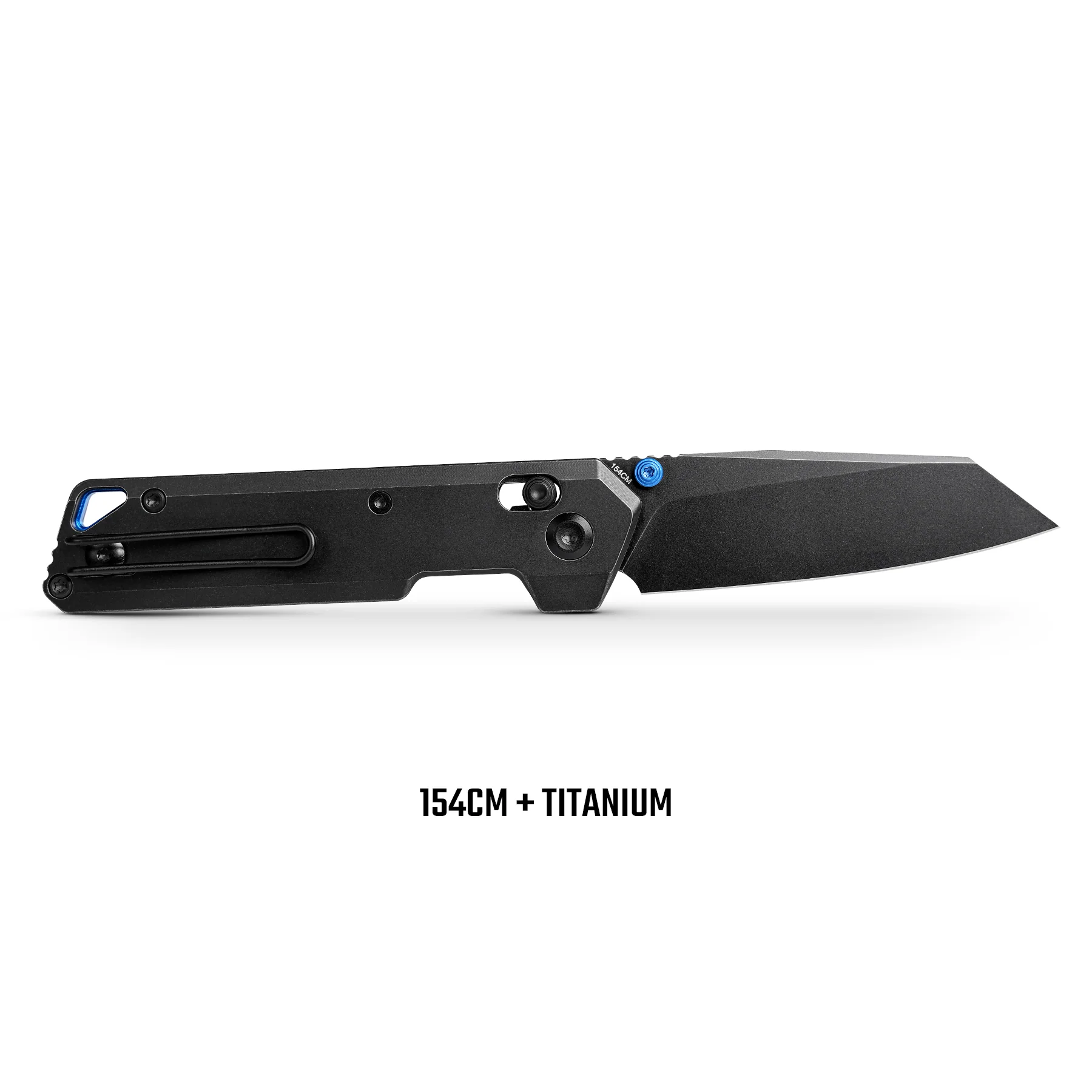 Parallel- Crossbar lock (2.90" 154CM Blade & Titanium Handle) - A3501 - Image 3