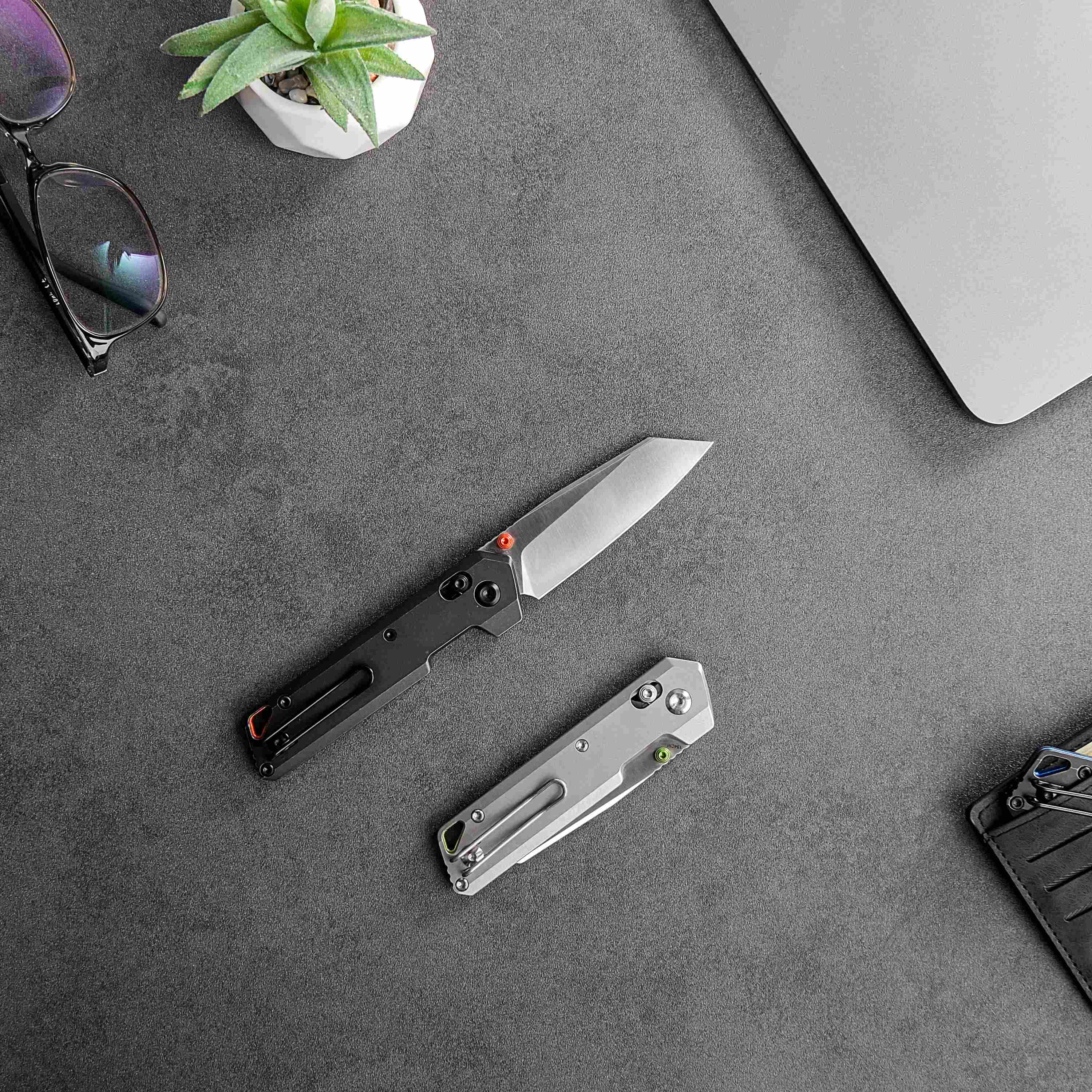 Parallel- Crossbar lock (2.90" 154CM Blade & Titanium Handle) - A3502 - Image 13