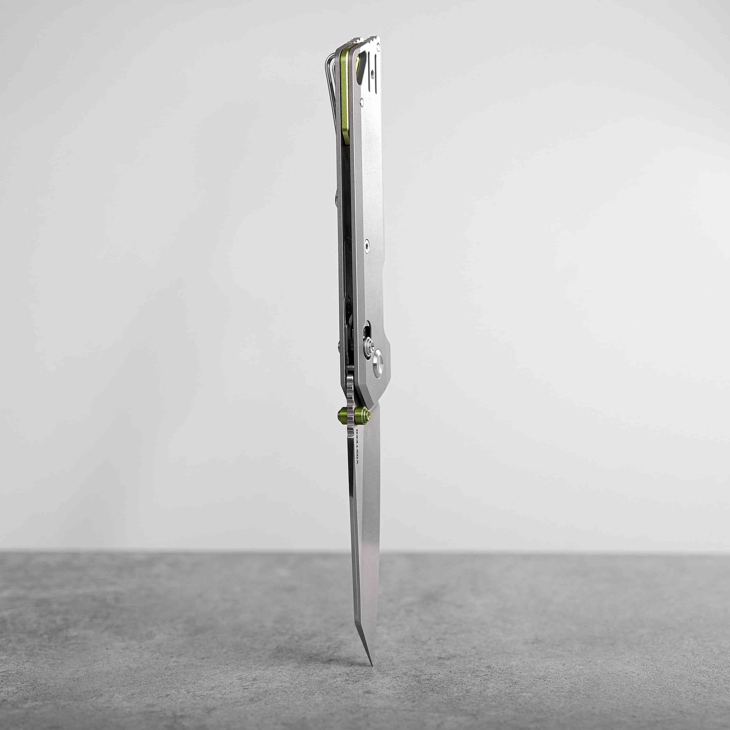 Parallel- Crossbar lock (2.90" 154CM Blade & Titanium Handle) - A3503 - Image 14
