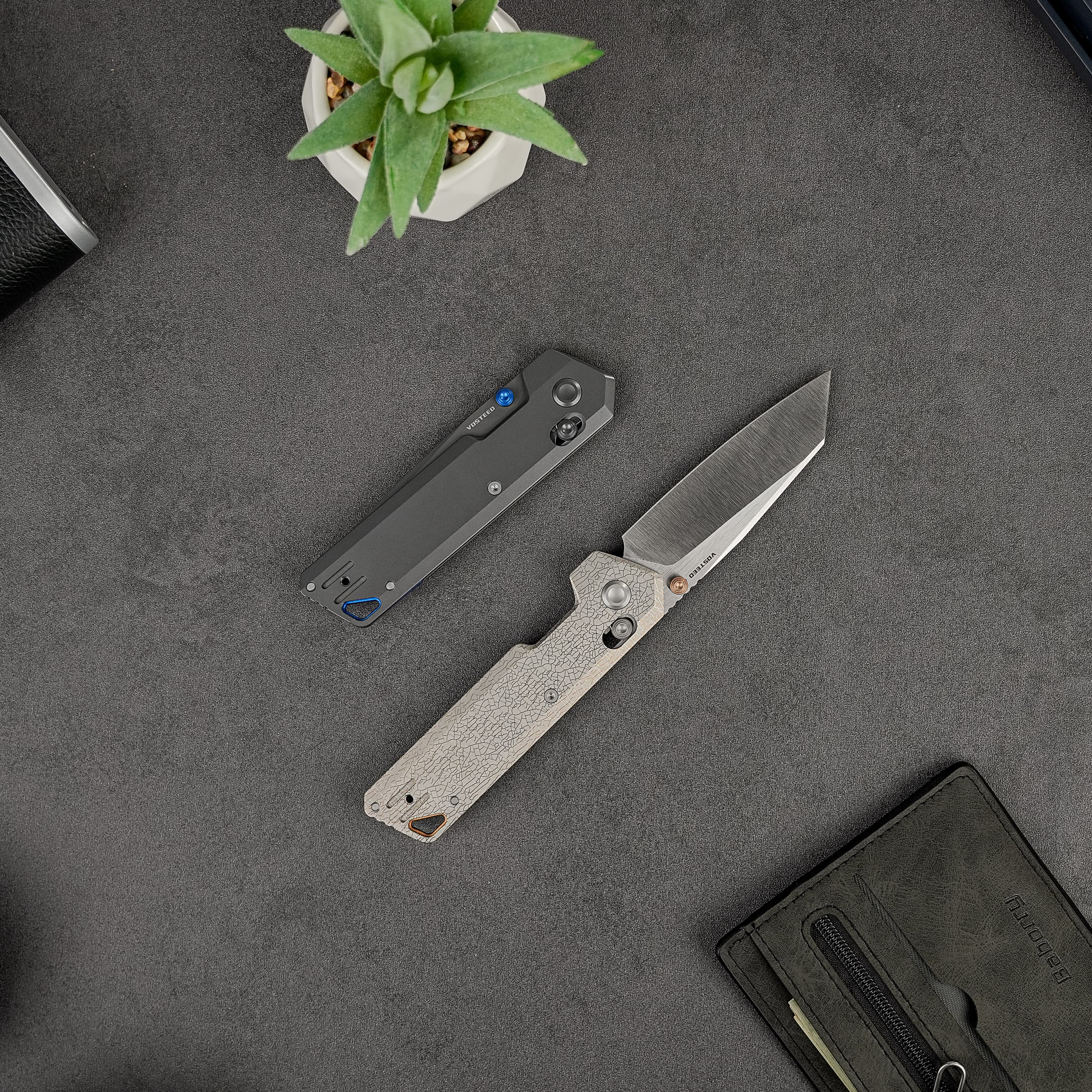 Parallel- Crossbar Lock (2.90" S35VN Blade & Titanium Handle) - A3509 - Image 15