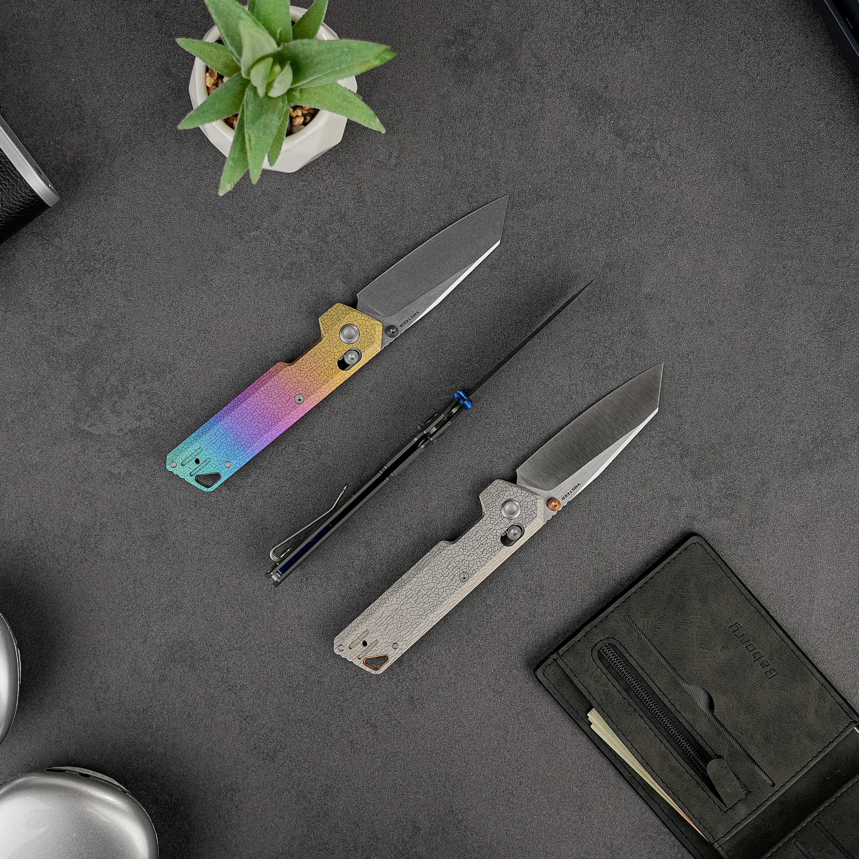 Parallel- Crossbar Lock (2.90" S35VN Blade & Titanium Handle) - A3509 - Image 16
