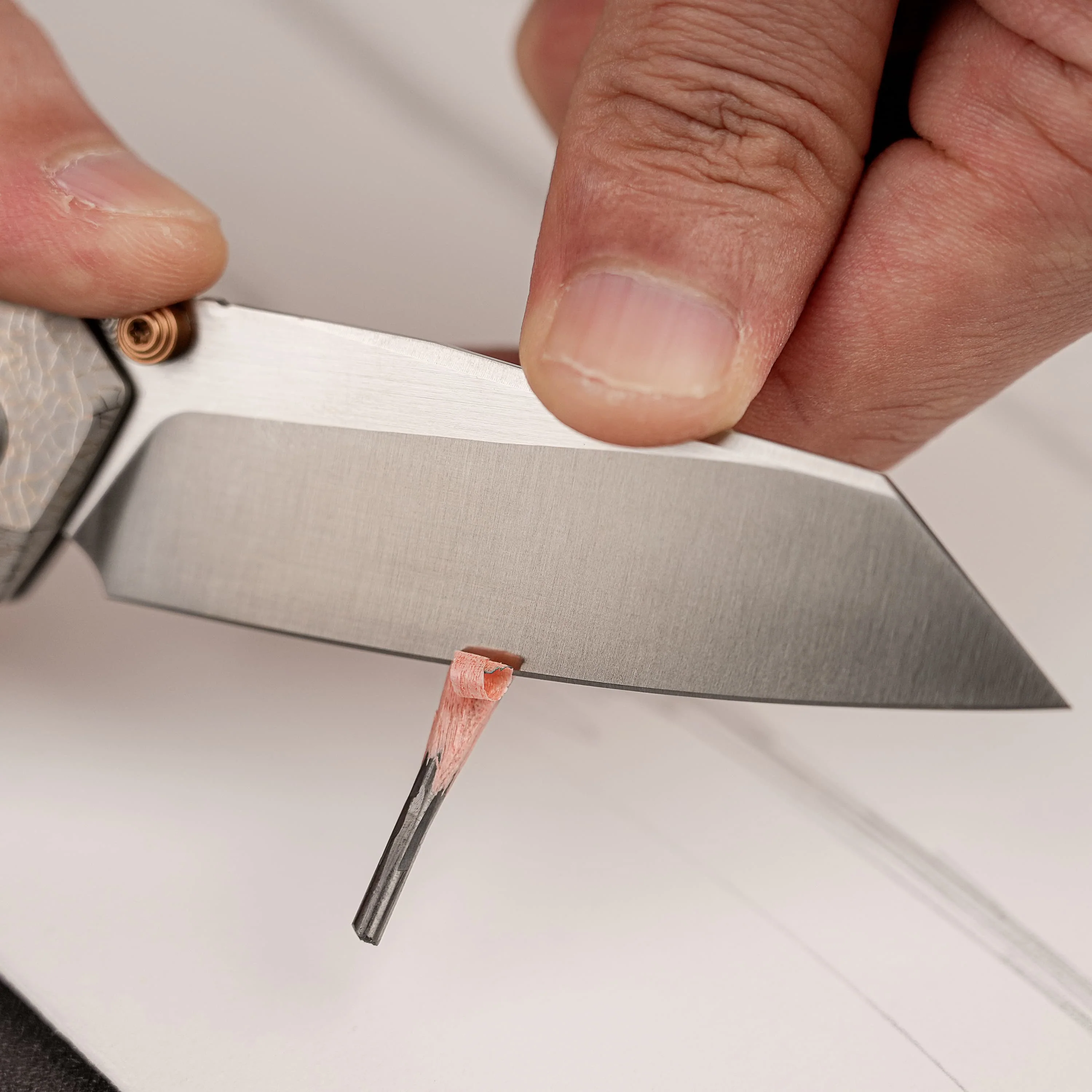 Parallel- Crossbar Lock (2.90" S35VN Blade & Titanium Handle) - A3509 - Image 17