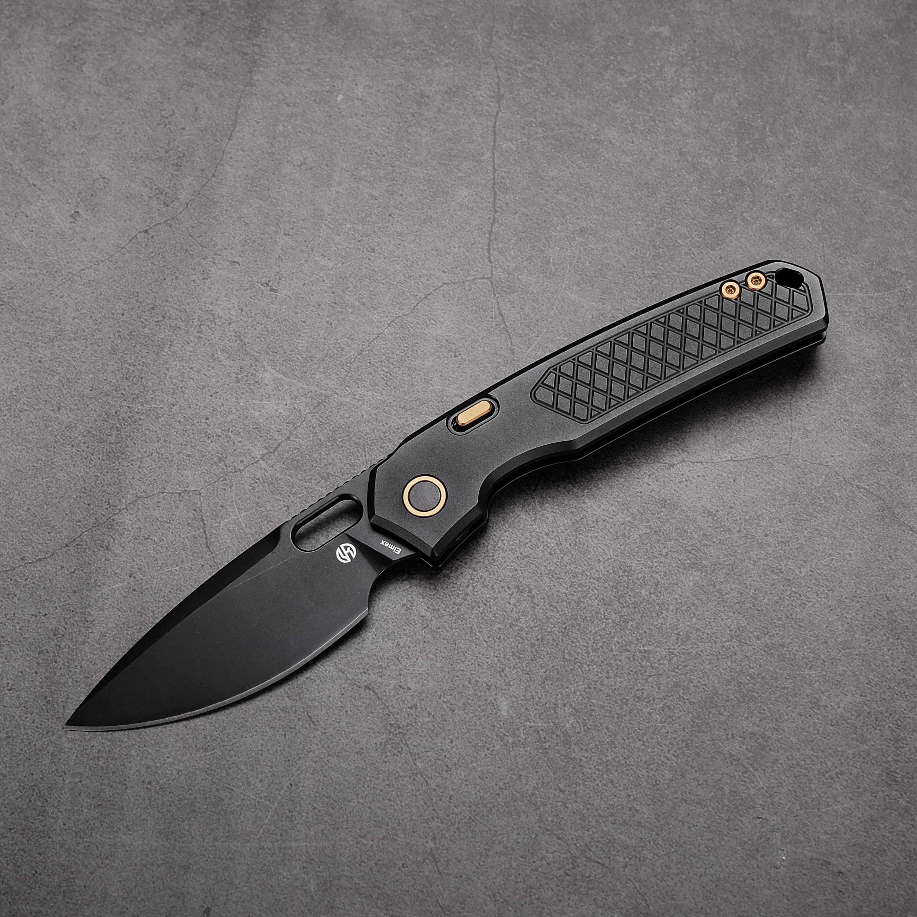 Psyop - Top Liner Lock (3.32" Elmax Blade & Titanium Handle) - A2201 - Image 8
