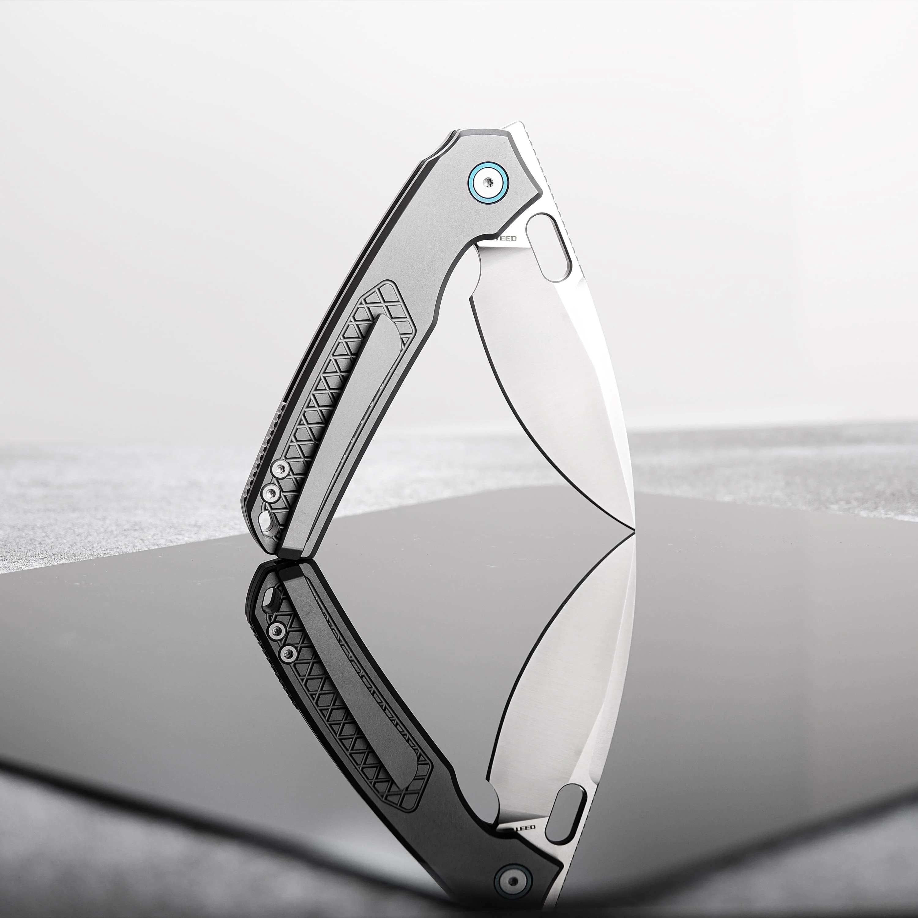 Psyop - Top Liner Lock (3.32" Elmax Blade & Titanium Handle) - A2202 - Image 7