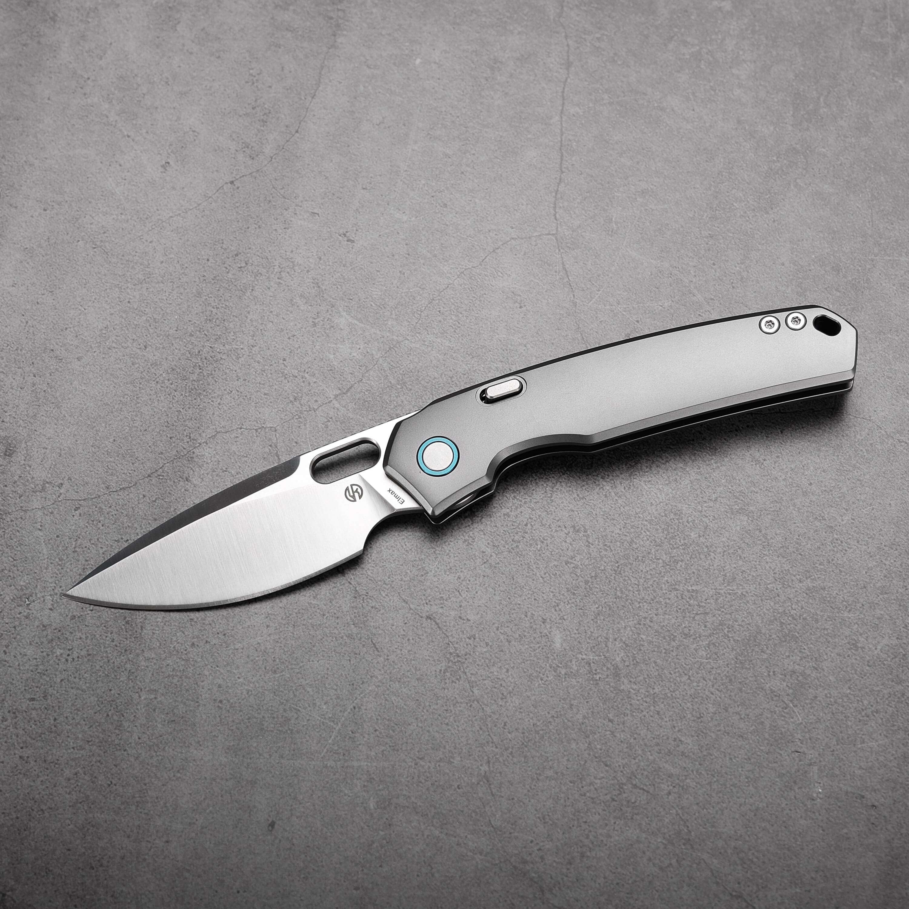 Psyop - Top Liner Lock (3.32" Elmax Blade & Titanium Handle) - A2204 - Image 8