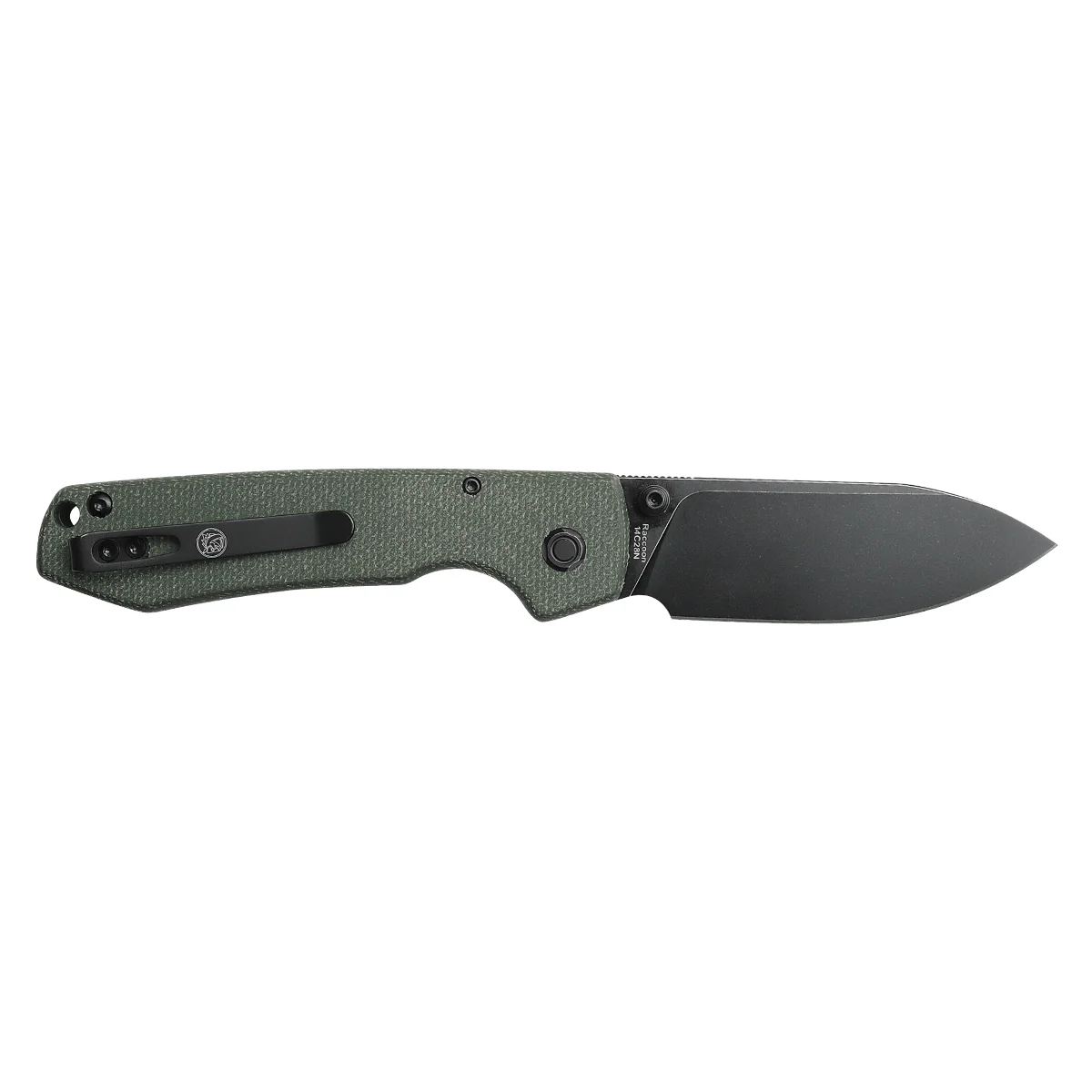Raccoon® - Button Lock Knife (3.25" 14C28N Blade & Micarta Handle) - RC3SVM4 - Image 3