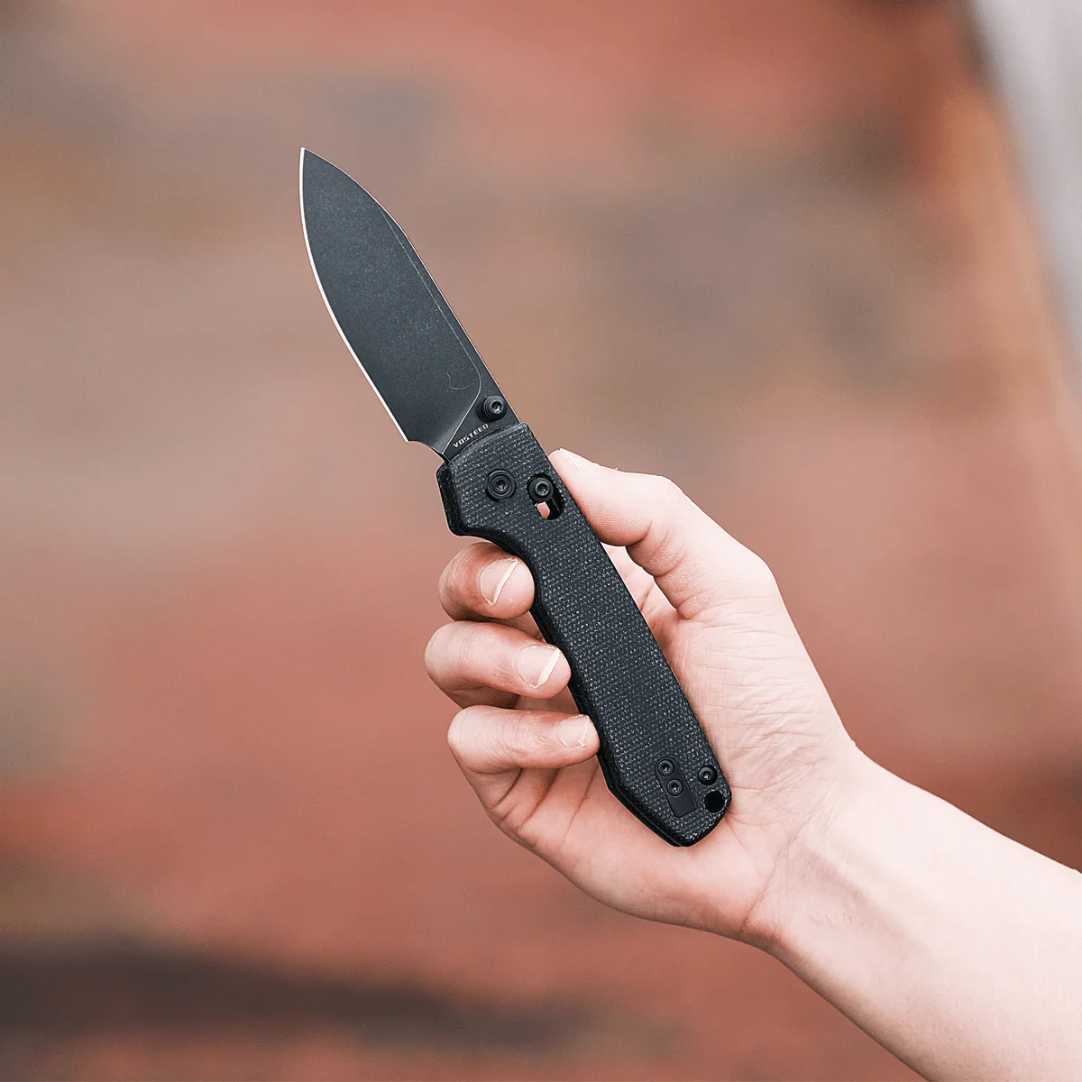 Raccoon® - Crossbar Lock knife (3.25" 14C28N Blade & Micarta Handle) - A0501 - Image 6