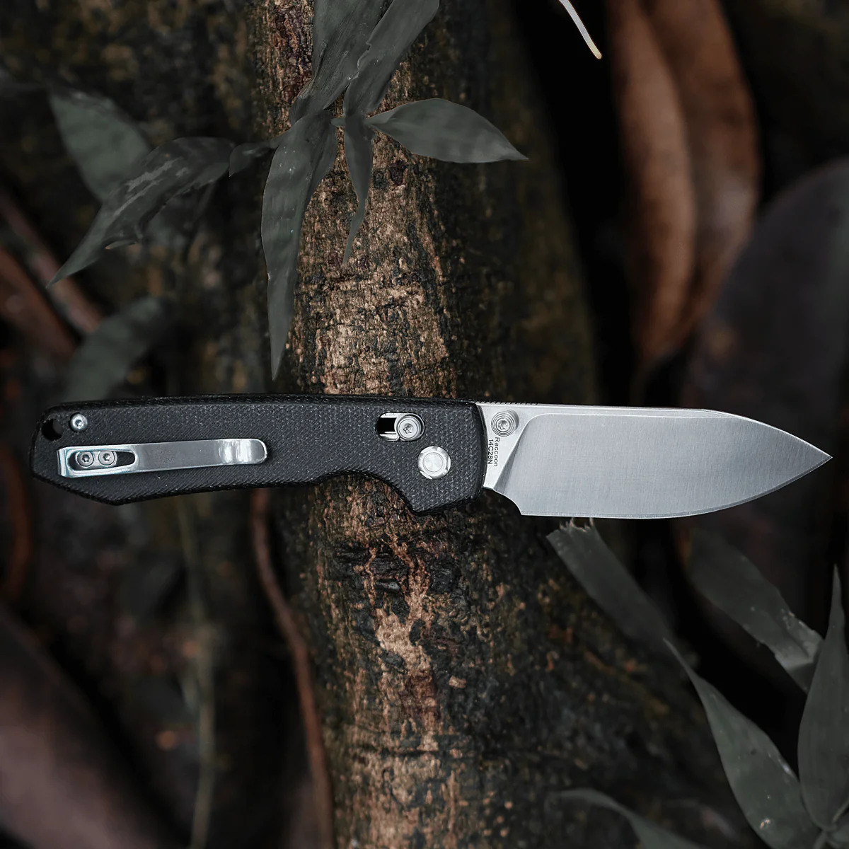 Raccoon® - Crossbar Lock knife (3.25" 14C28N Blade & Micarta Handle) - A0504 - Image 6