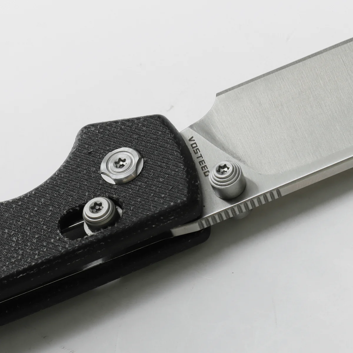 Raccoon® - Crossbar Lock knife (3.25" 14C28N Blade & Micarta Handle) - A0504 - Image 7