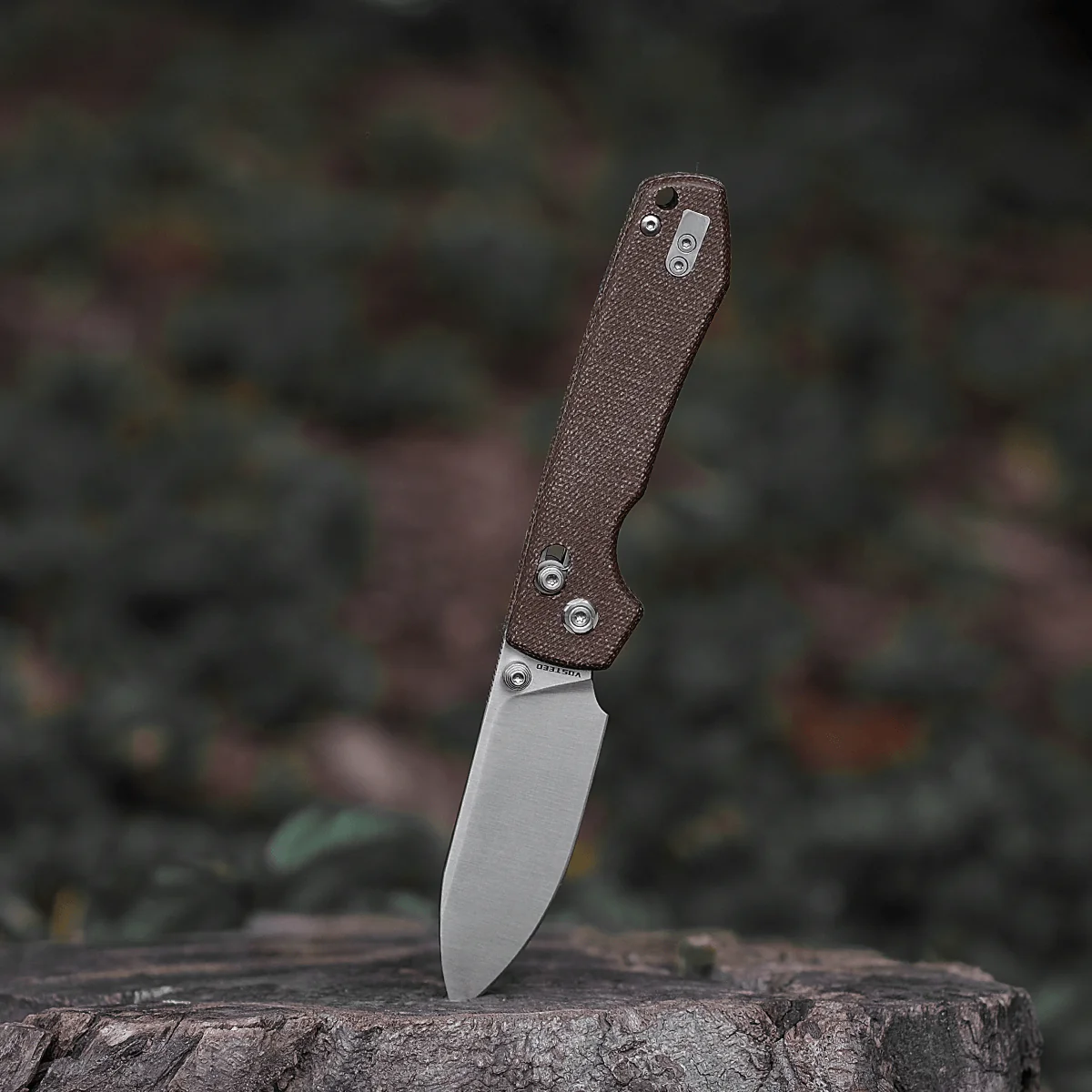 Raccoon® - Crossbar Lock knife (3.25" 14C28N Blade & Micarta Handle) - A0506 - Image 10