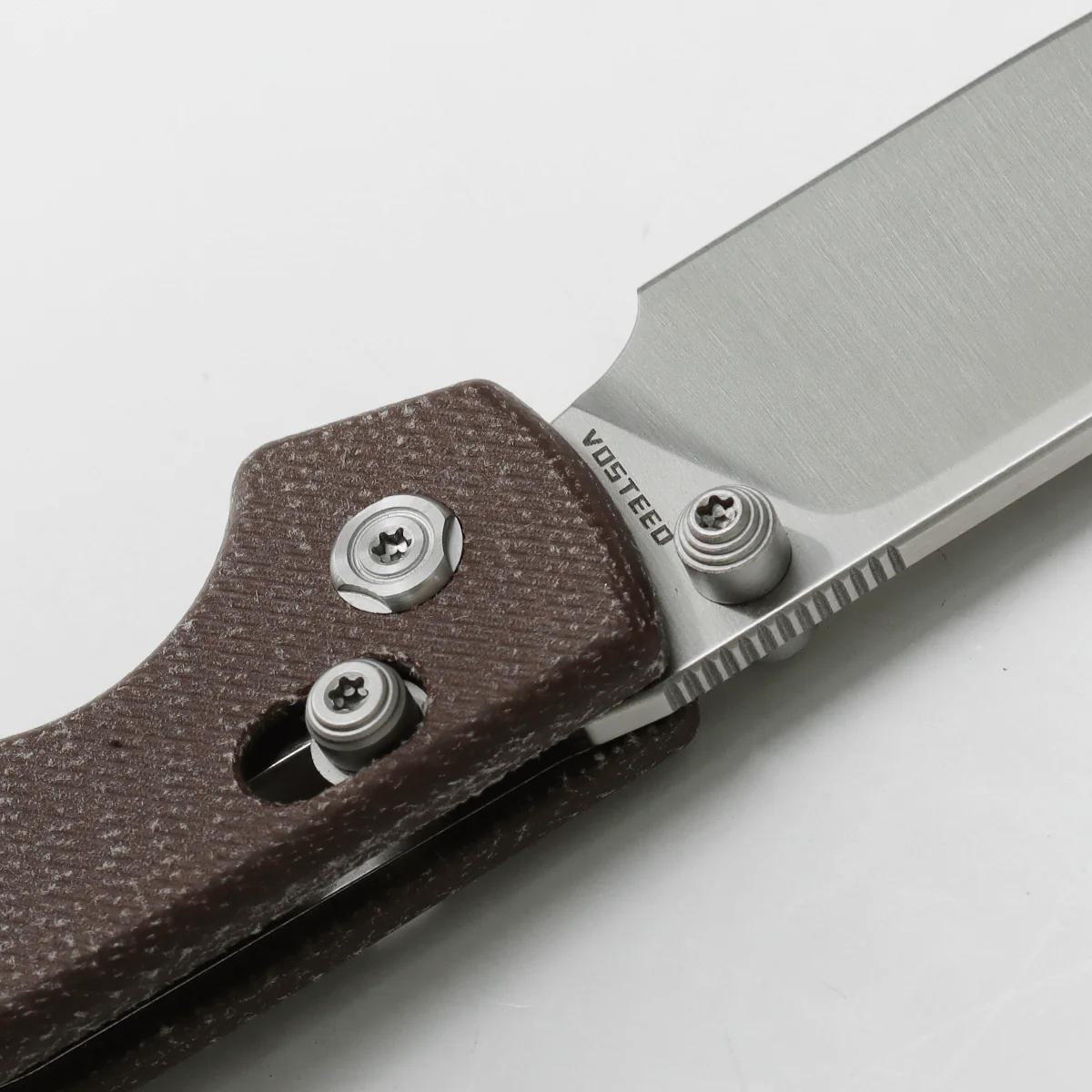 Raccoon® - Crossbar Lock knife (3.25" 14C28N Blade & Micarta Handle) - A0506 - Image 7