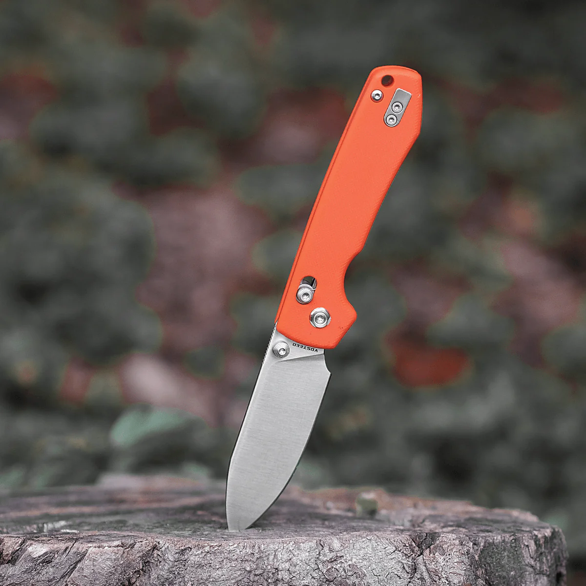 Raccoon® - Crossbar Lock knife (3.25" 14C28N Blade & G10 Handle) - RCCB32VTGO - Image 10