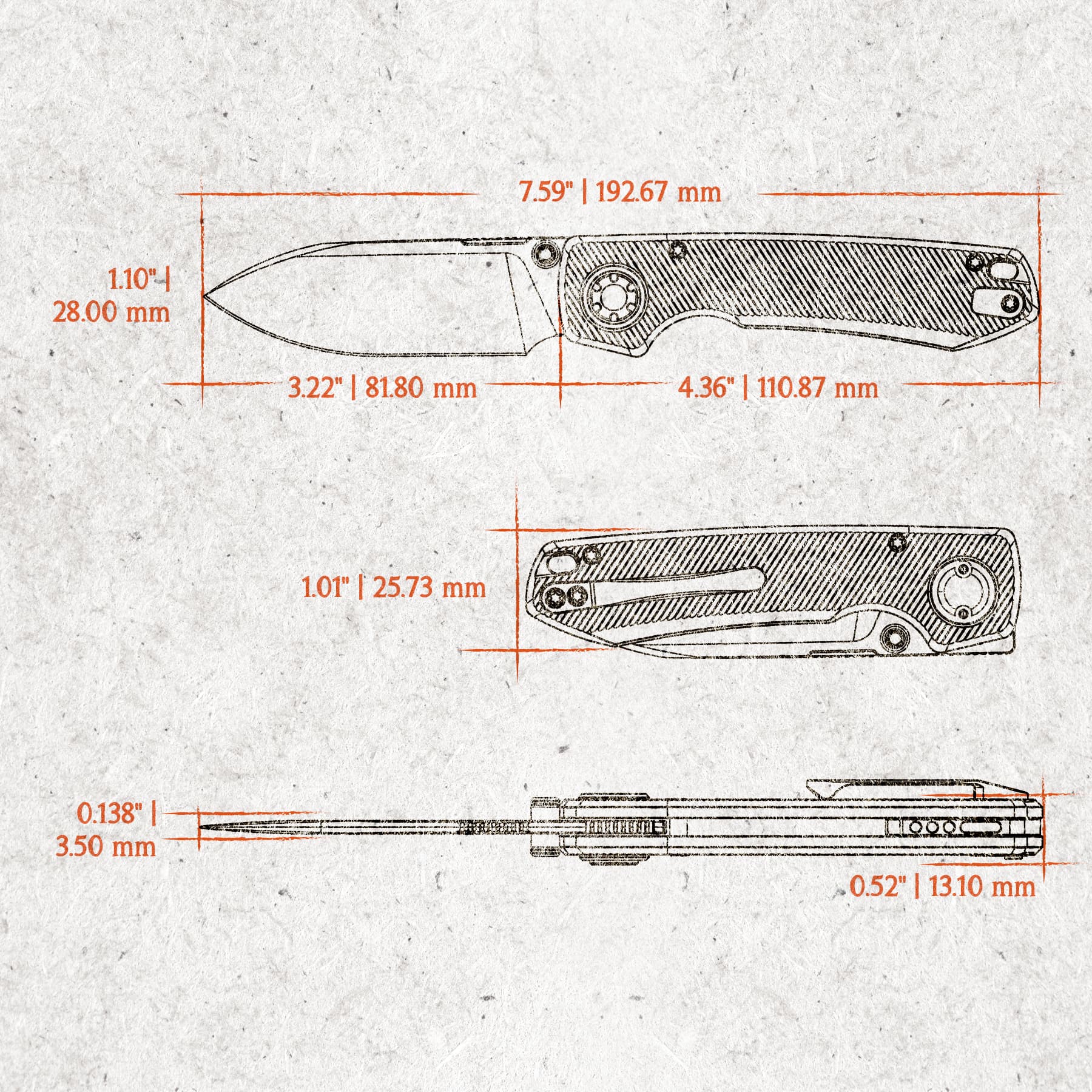 Raccoon® V -Vanchor Lock®  (3.22" M390 Blade & Titanium Handle) - A4003 - Image 12