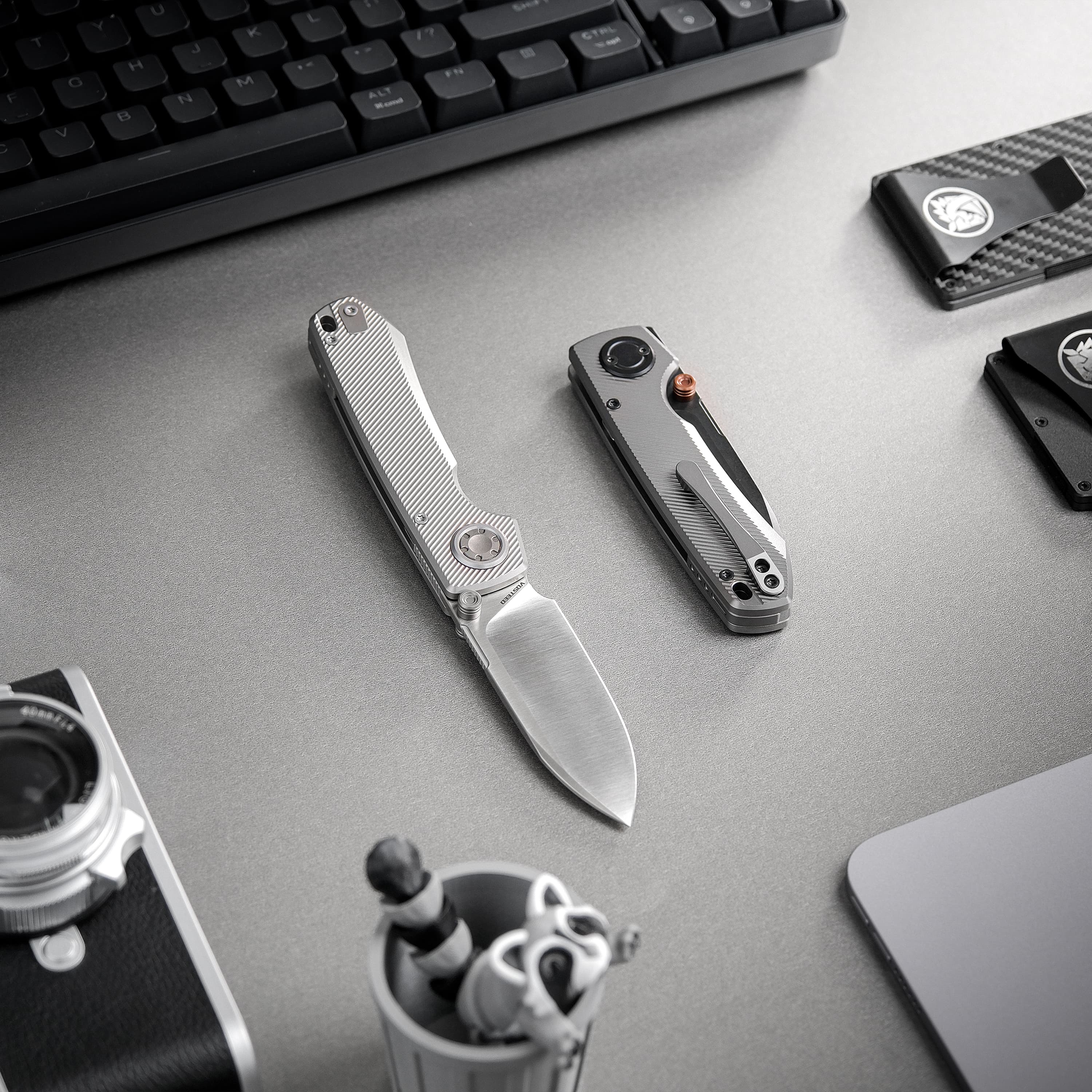 Raccoon® V -Vanchor Lock®  (3.22" M390 Blade & Titanium Handle) - A4003 - Image 14