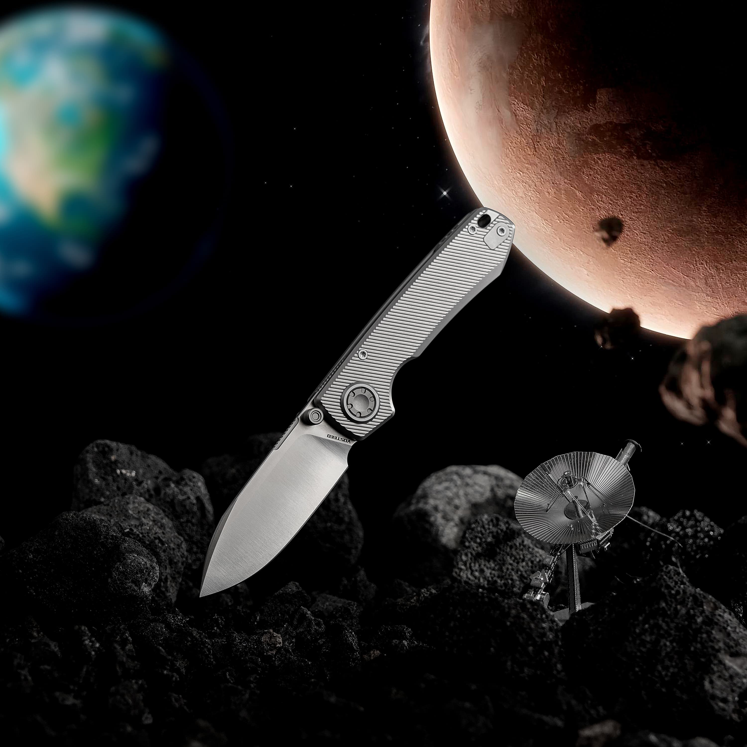 Raccoon® V -Vanchor Lock®  (3.22" M390 Blade & Titanium Handle) - A4003 - Image 16
