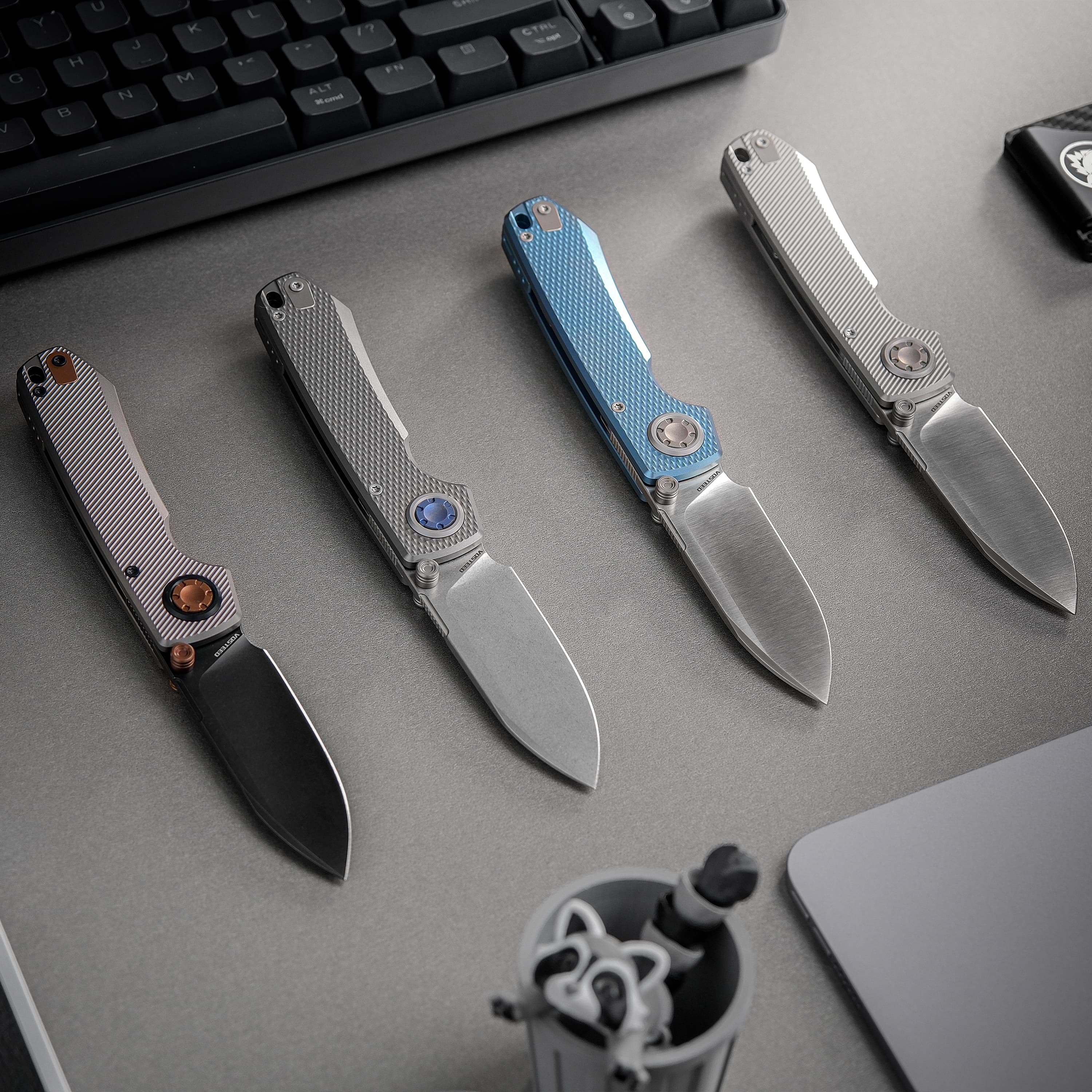 Raccoon® V -Vanchor Lock®  (3.22" M390 Blade & Titanium Handle) - A4003 - Image 21