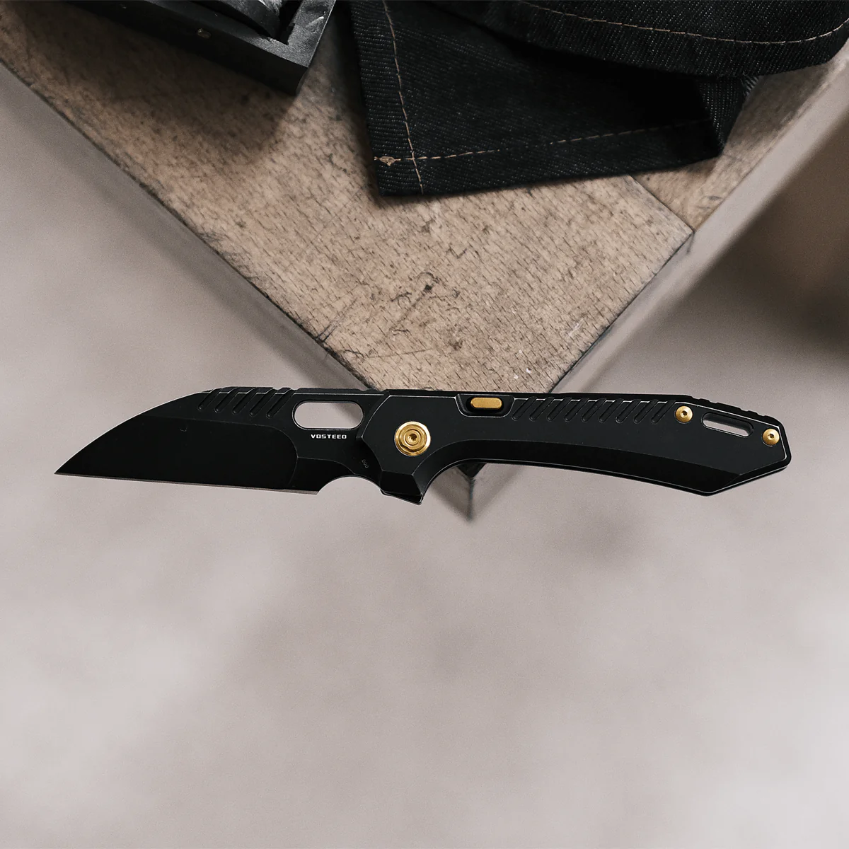 RSKAOS - Top Liner Lock (3.46" M390 Wharncliffe Blade & Titanium Handle) - MHET1 - Image 10