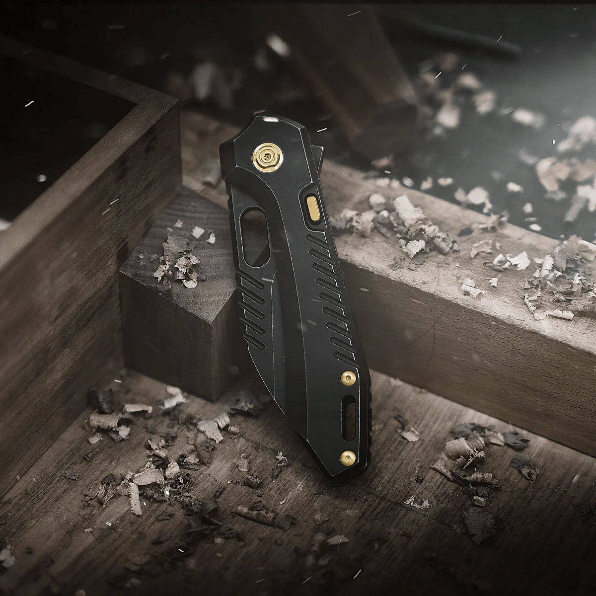RSKAOS - Top Liner Lock (3.46" M390 Wharncliffe Blade & Titanium Handle) - MHET1 - Image 11